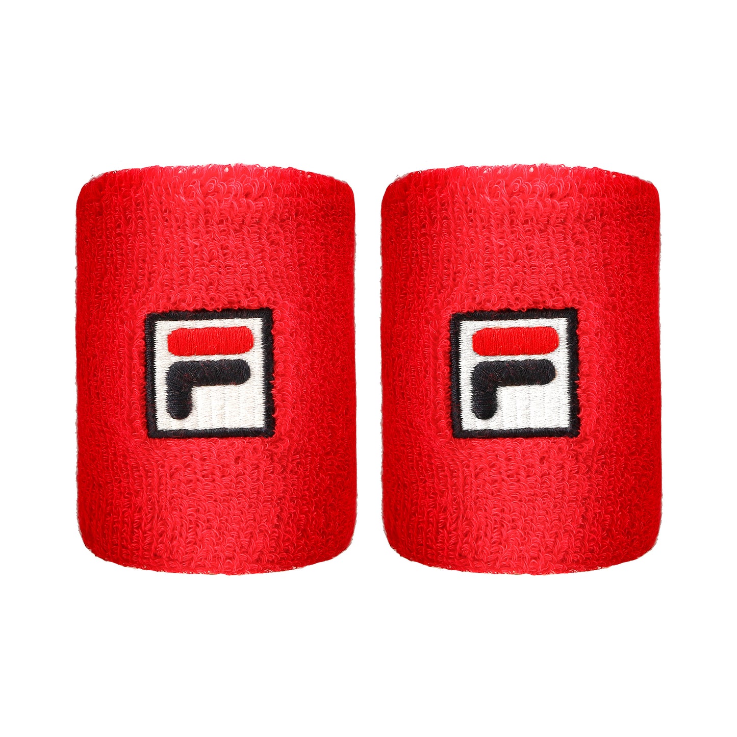 Fila Osten Cinta para sudor Pack de 2 Unisex - rojo, blanco Fila Osten Cinta para sudor Pack de 2 Unisex - rojo, blanco