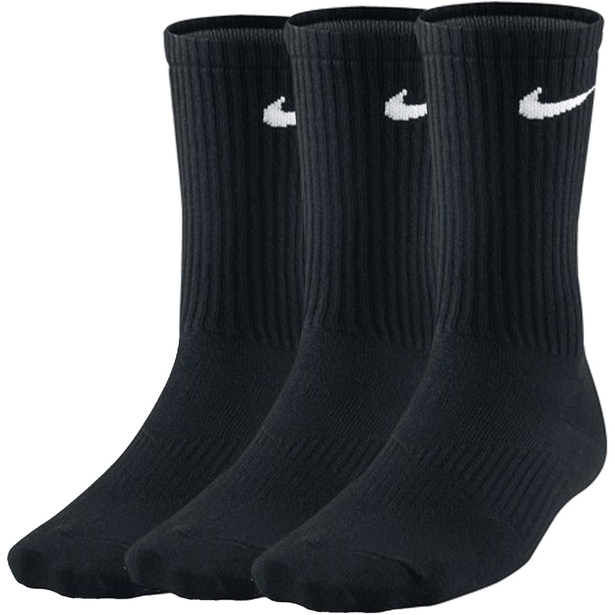 Nike Lightweight Crew Calcetines de tenis Pack de 3 Unisex - negro, blanco Nike Lightweight Crew Calcetines de tenis Pack de 3 Unisex - negro, blanco