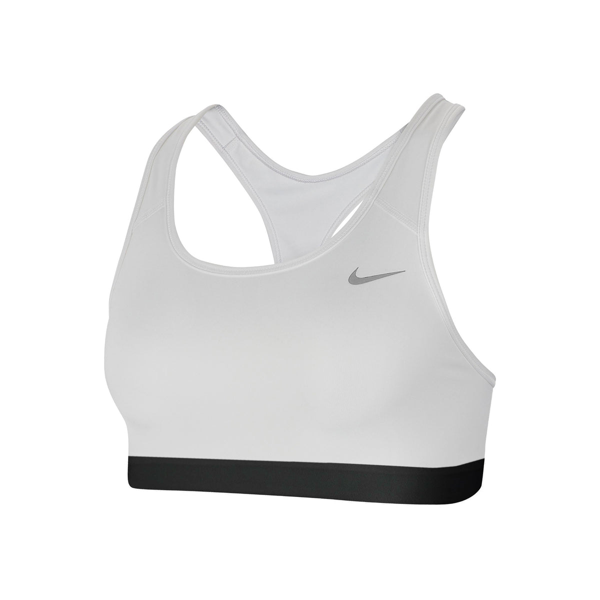 Nike Swoosh Sujetador deportivo Chicas - blanco, negro Nike Swoosh Sujetador deportivo Chicas - blanco, negro
