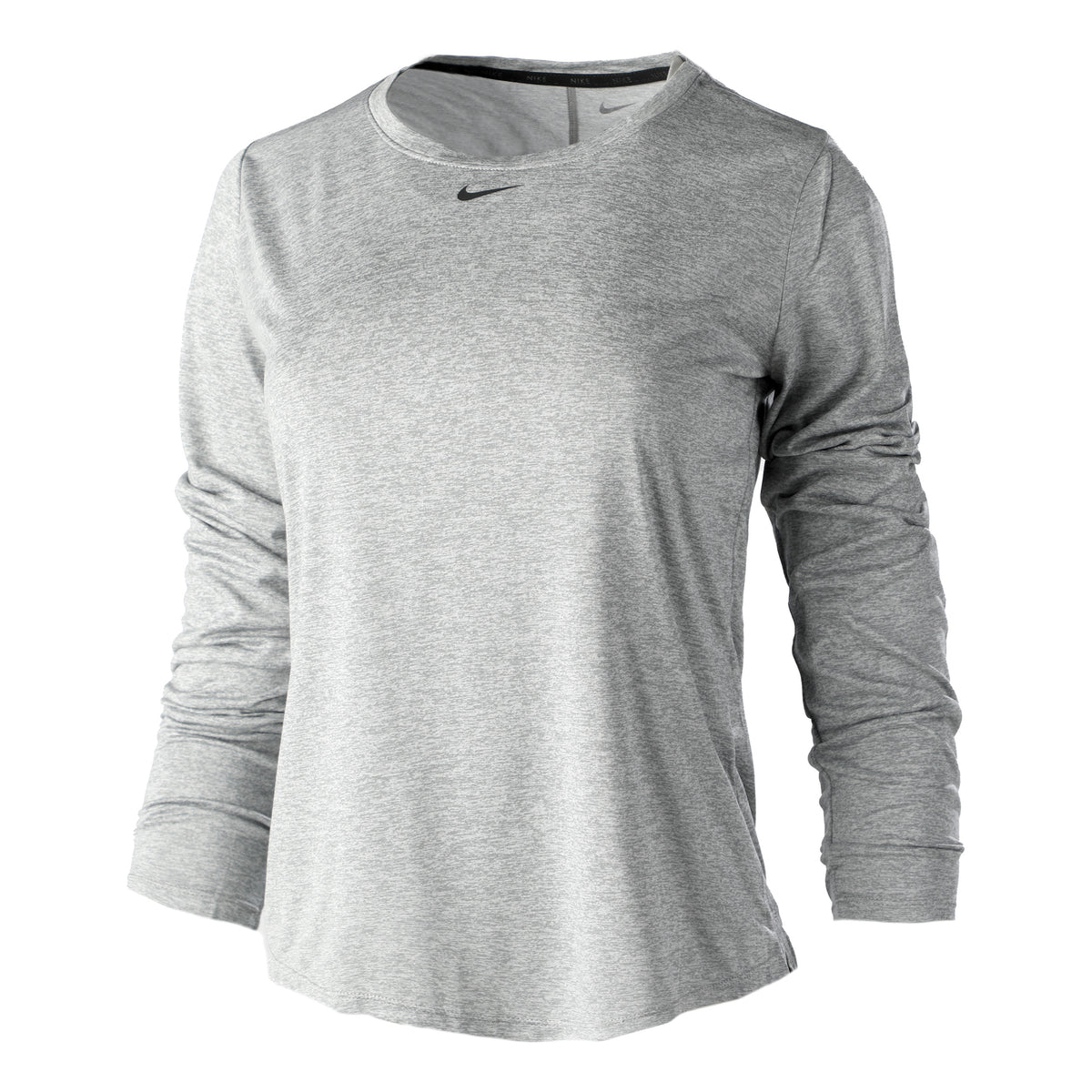Nike Dri-Fit One Standard Camiseta de manga larga Mujeres - gris, negro Nike Dri-Fit One Standard Camiseta de manga larga Mujeres - gris, negro