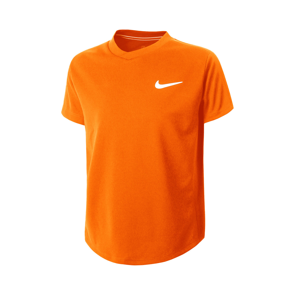 Nike Court Dri-Fit Camiseta de manga corta Chicos - naranja, Nike Court Dri-Fit Camiseta de manga corta Chicos - naranja,