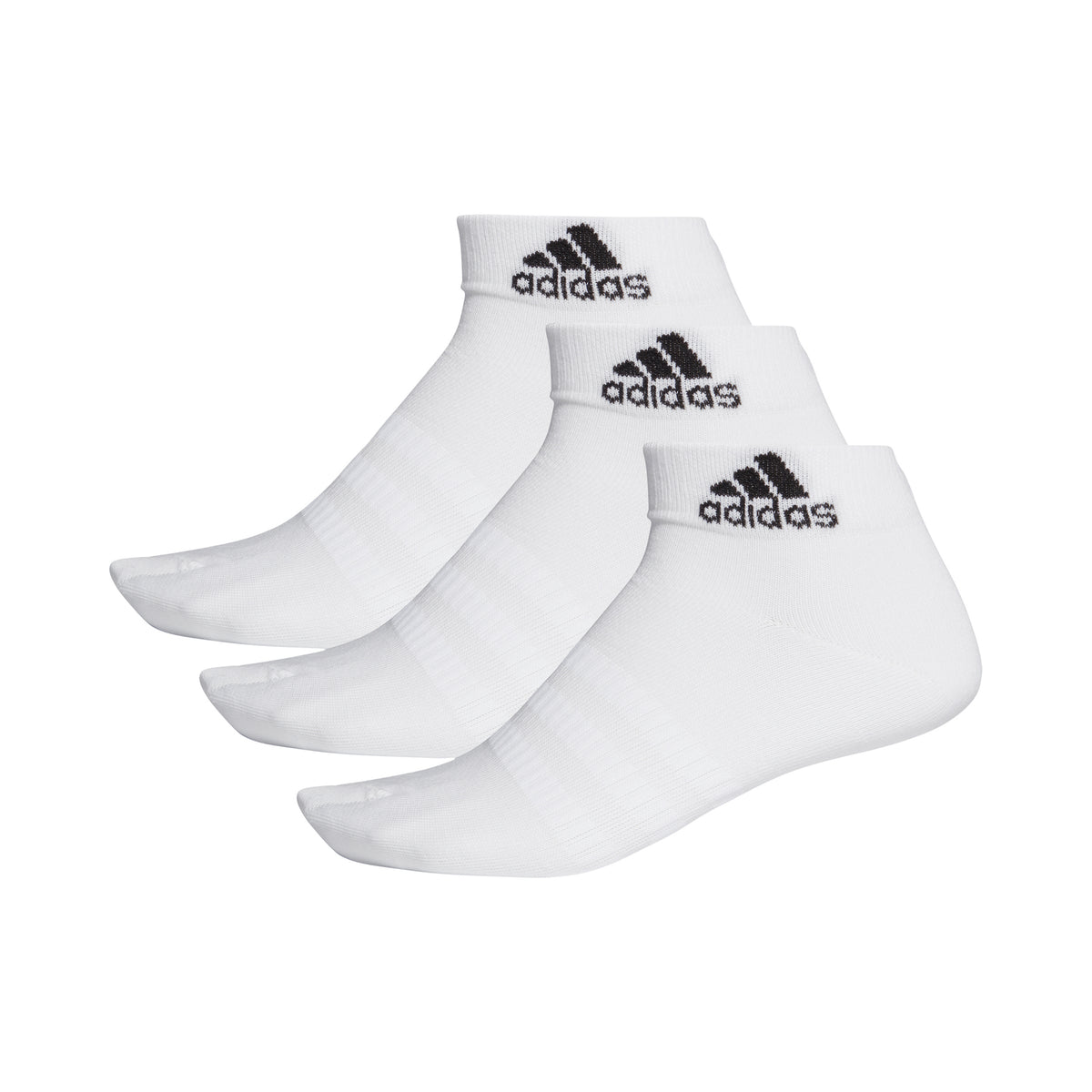 adidas Light Ankle Calcetines de deporte Pack de 3 Unisex - blanco, negro adidas Light Ankle Calcetines de deporte Pack de 3 Unisex - blanco, negro