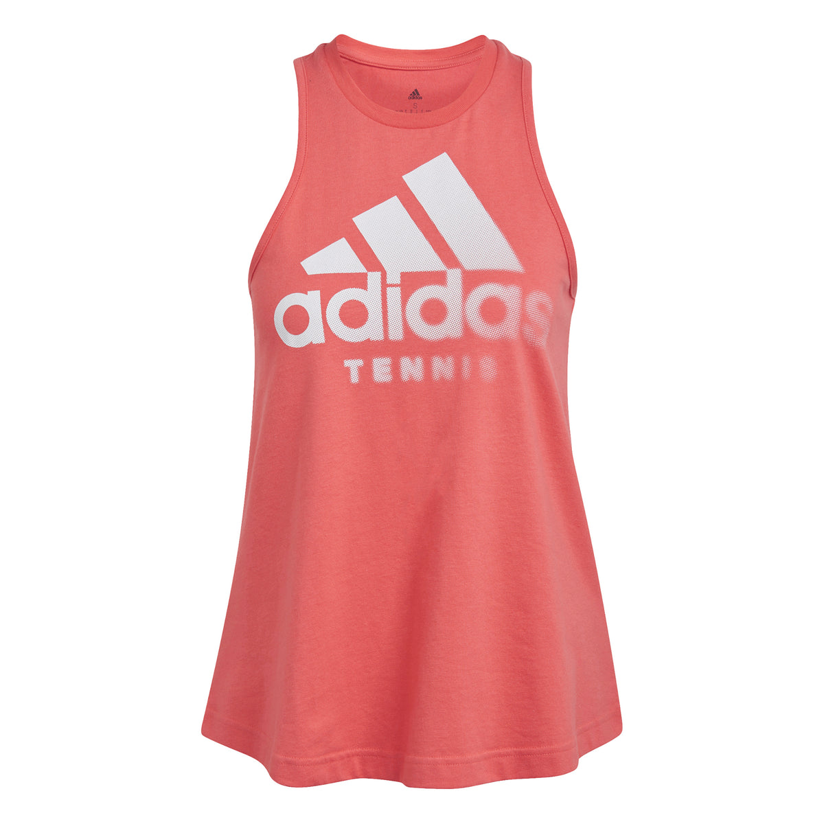 adidas Club Graphic Camiseta de tirantes Mujeres - coral, blanco adidas Club Graphic Camiseta de tirantes Mujeres - coral, blanco