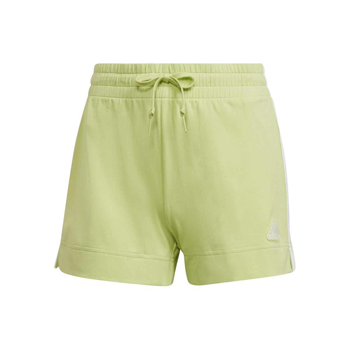 adidas Slim 3-Stripes Shorts Mujeres - verde, blanco adidas Slim 3-Stripes Shorts Mujeres - verde, blanco