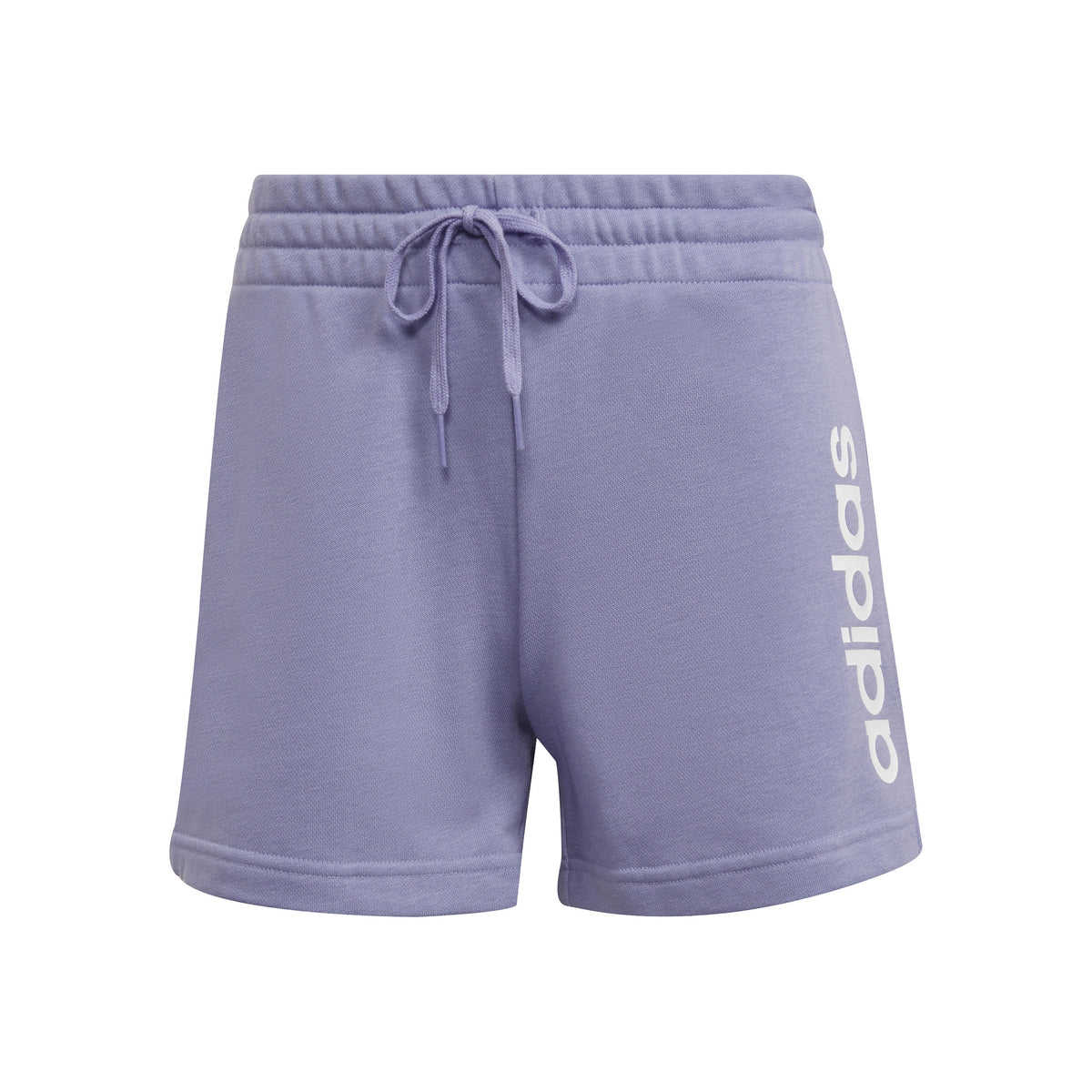 adidas Linear French Terry Shorts Mujeres - lila, blanco adidas Linear French Terry Shorts Mujeres - lila, blanco