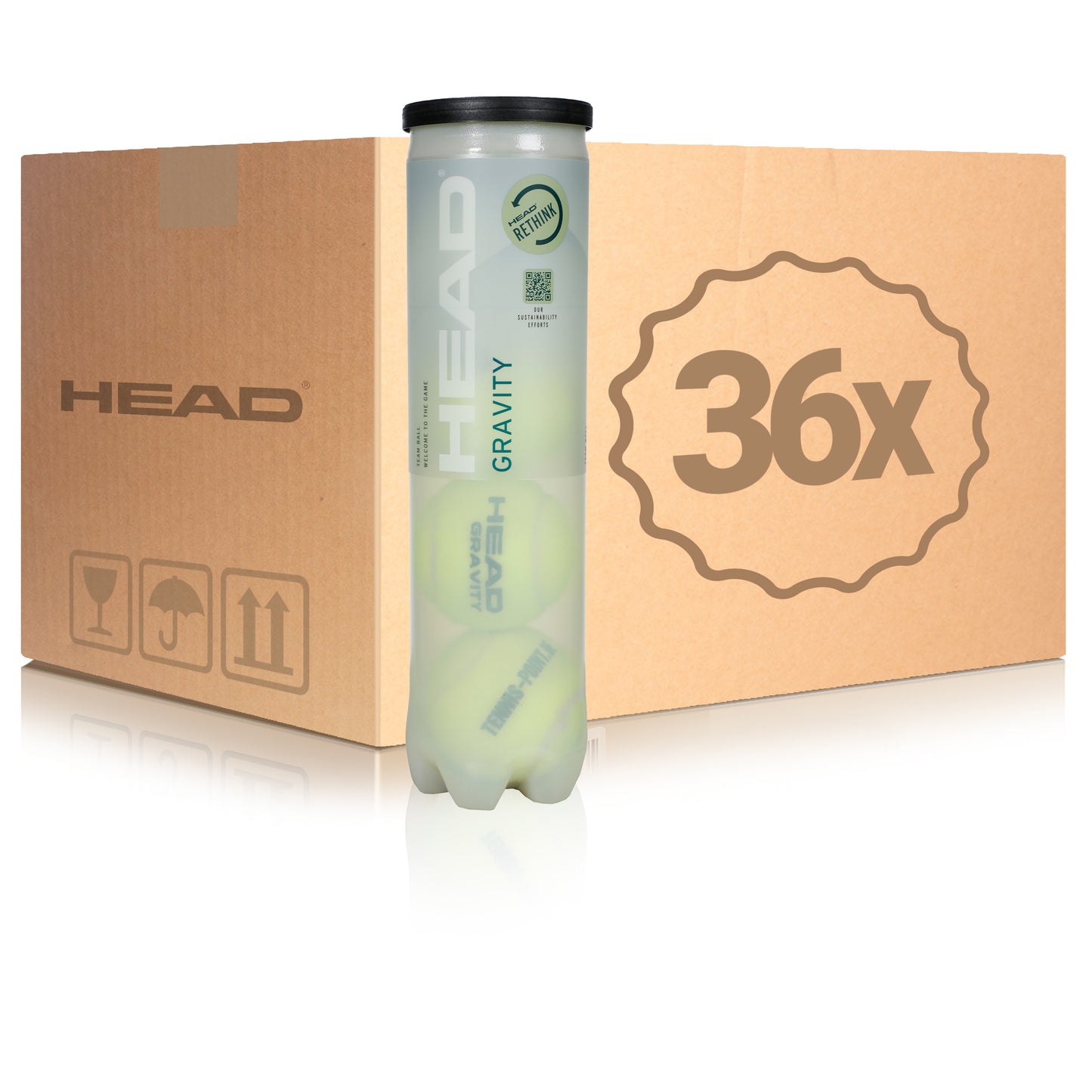 HEAD 36 botes de 4 pelotas Gravity HEAD 36 botes de 4 pelotas Gravity
