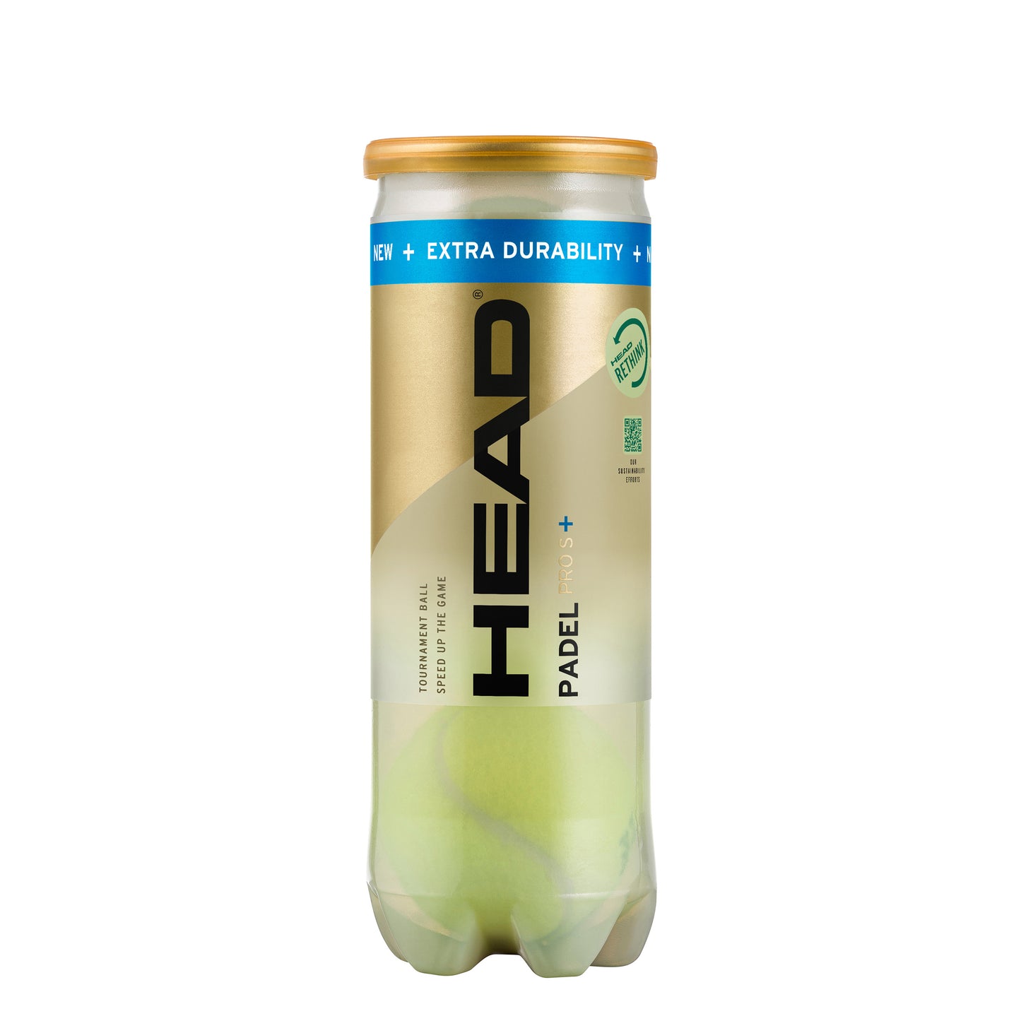 HEAD Padel Pro S+ Bote De 3 Pelotas HEAD Padel Pro S+ Bote De 3 Pelotas