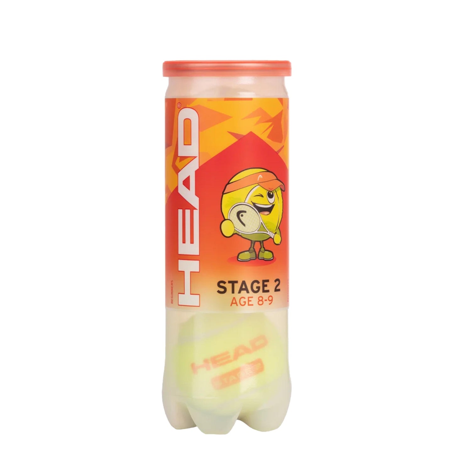 HEAD Stage 2 Orange Bote De 3 Pelotas HEAD Stage 2 Orange Bote De 3 Pelotas