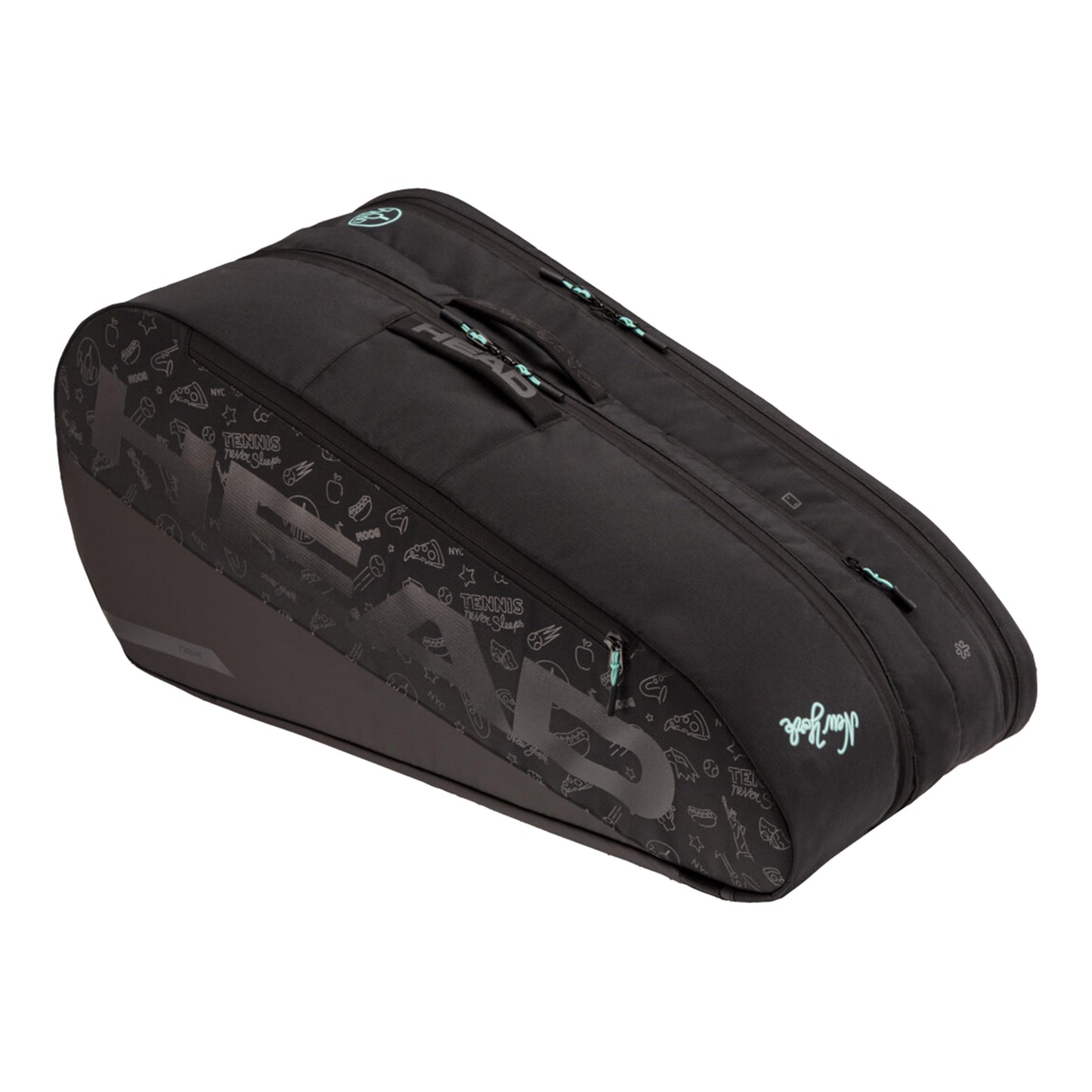 HEAD Tour L Neon 2025 Raquetero De 9 - negro HEAD Tour L Neon 2025 Raquetero De 9 - negro
