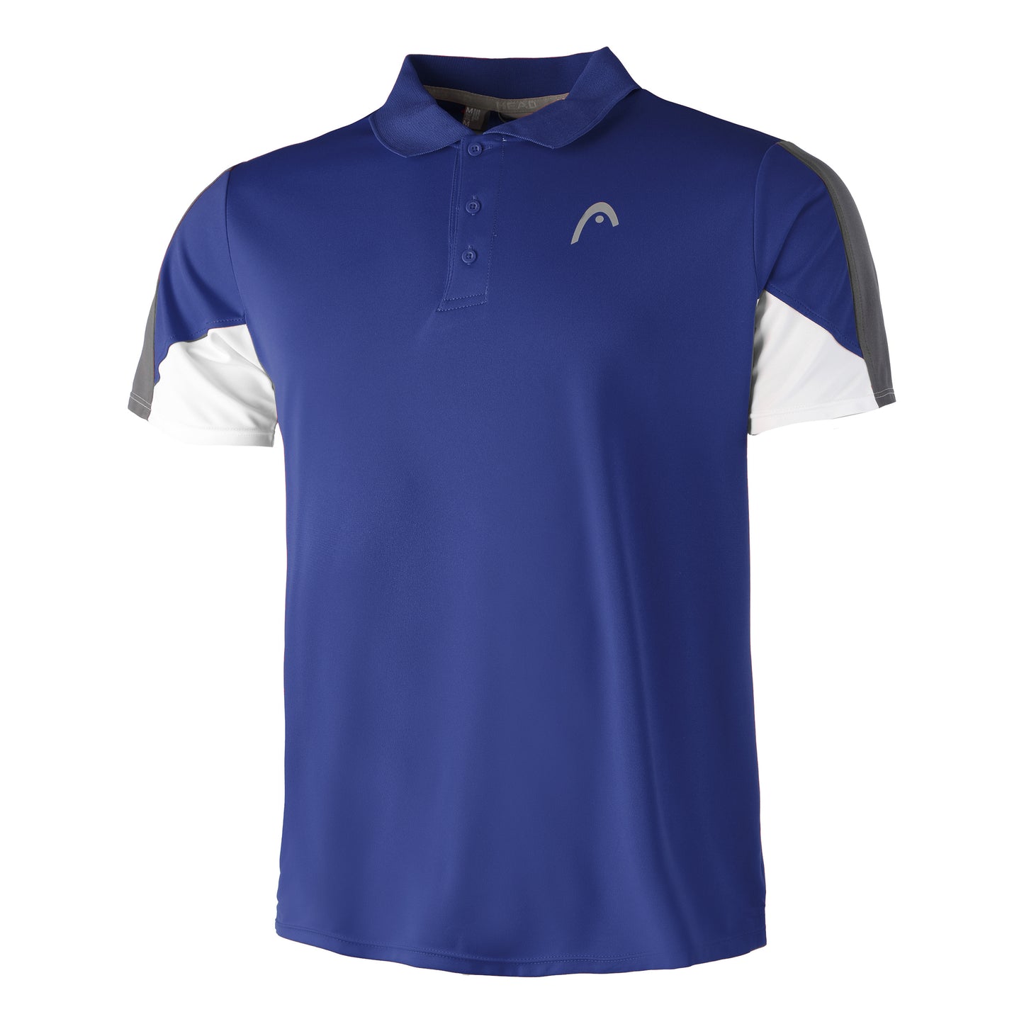 HEAD Club 22 Tech Polo Hombres-Azul,Blanco HEAD Club 22 Tech Polo Hombres-Azul,Blanco