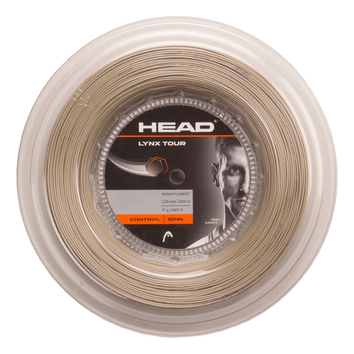 HEAD Lynx Tour Reel Bobinas De Cordaje 200m-Colores Naturales HEAD Lynx Tour Reel Bobinas De Cordaje 200m-Colores Naturales