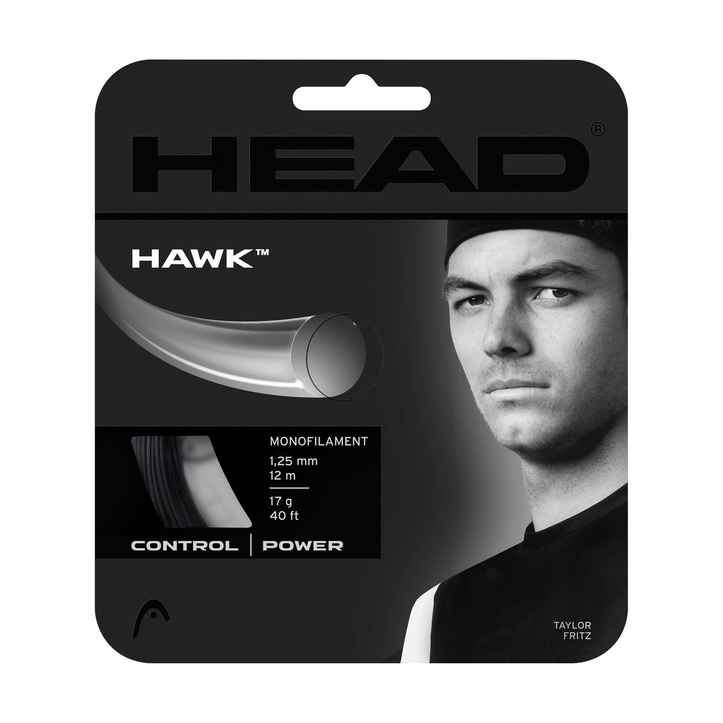 HEAD Hawk Sets Individuales 12m-Negro HEAD Hawk Sets Individuales 12m-Negro