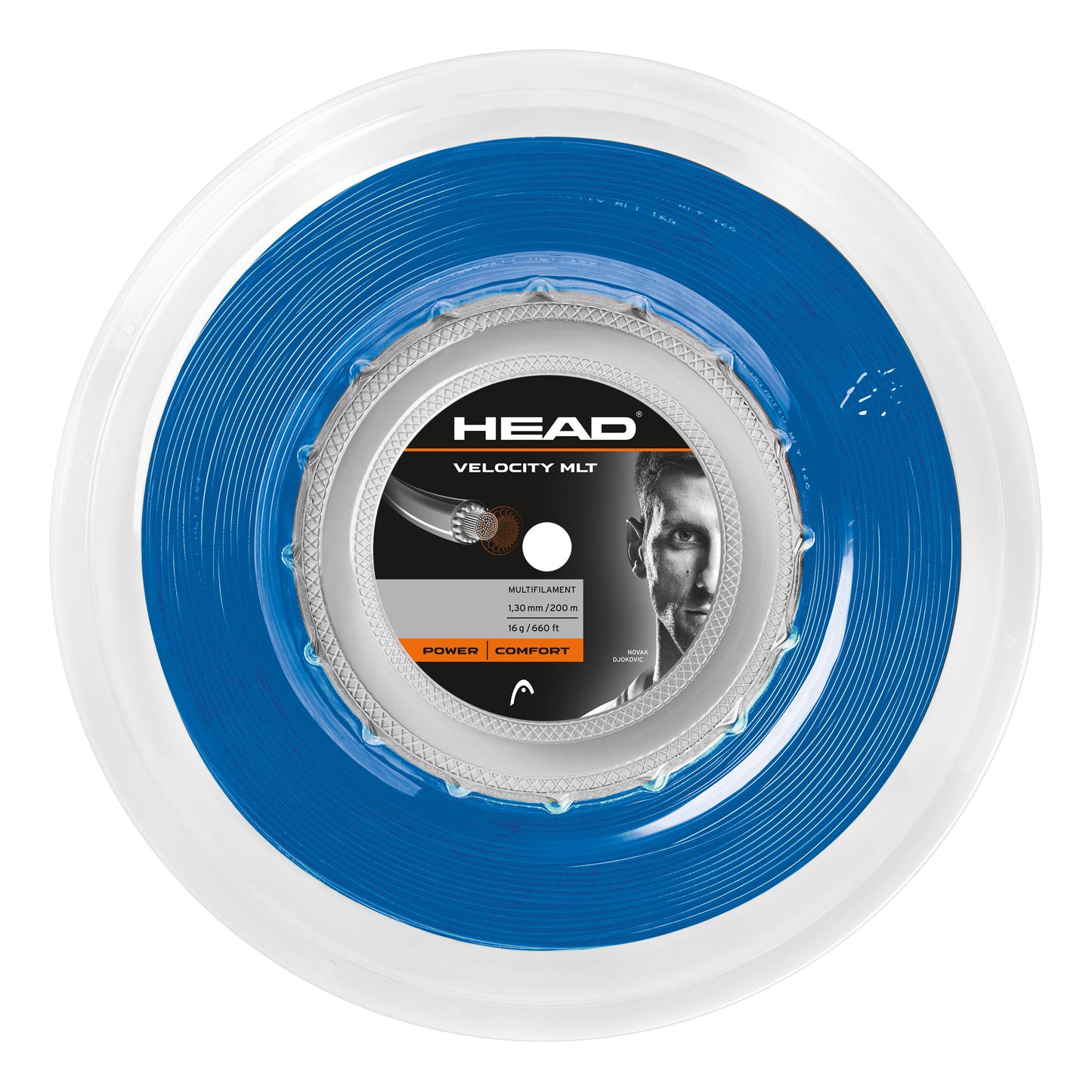 HEAD Velocity MLT Bobinas de cordaje 200m - azul HEAD Velocity MLT Bobinas de cordaje 200m - azul