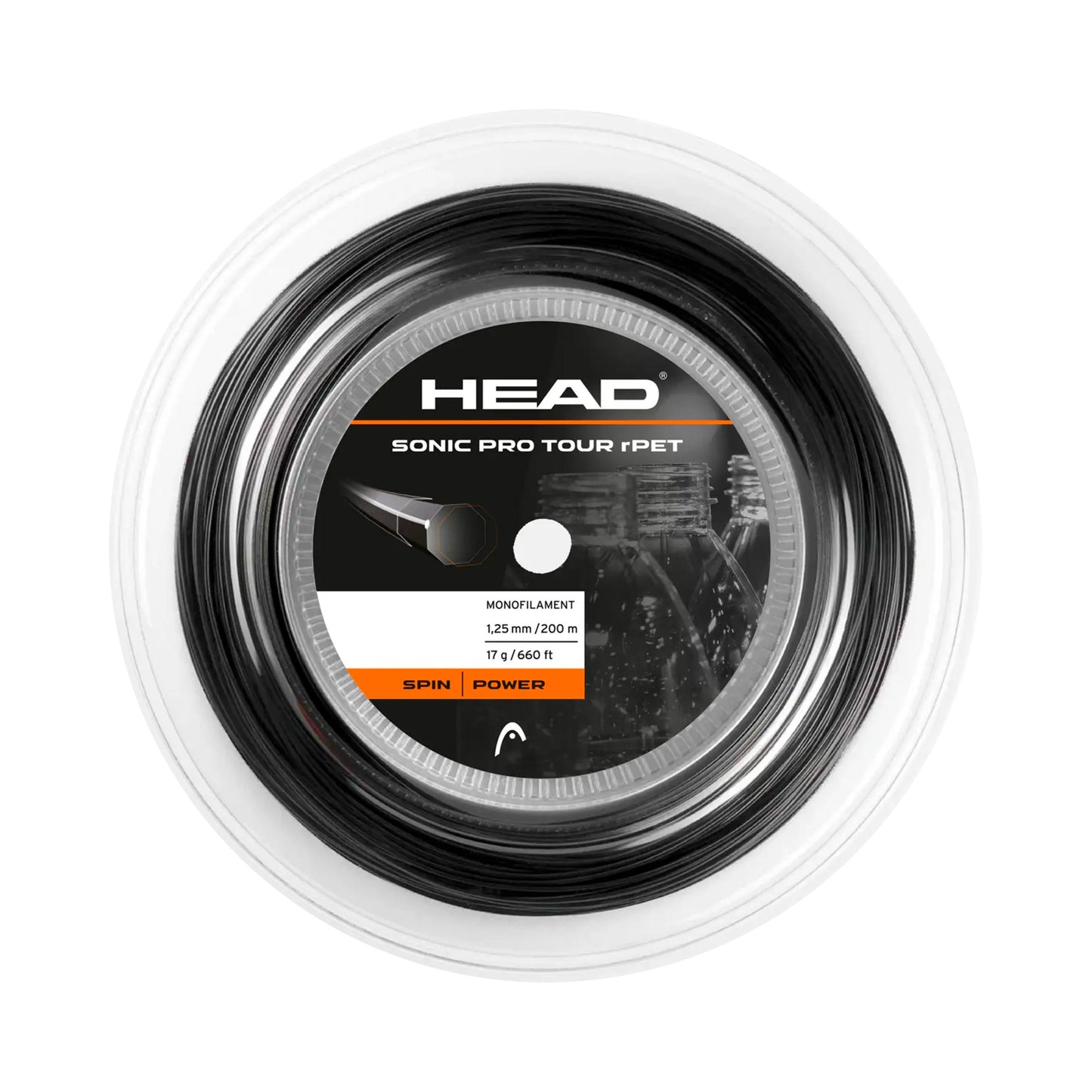 HEAD Sonic Pro Touch Bobinas de cordaje 200m - antracita HEAD Sonic Pro Touch Bobinas de cordaje 200m - antracita