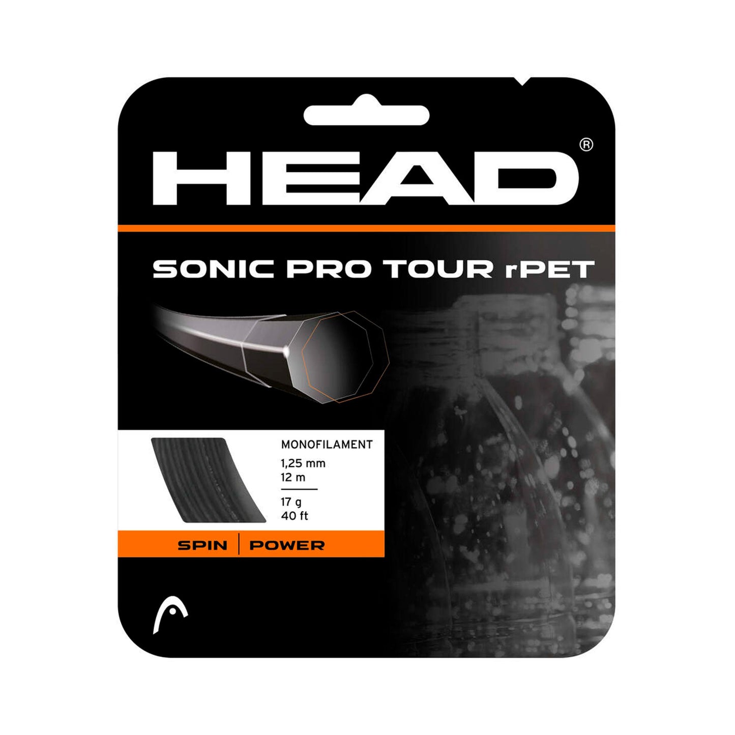 HEAD Sonic Pro Touch Sets Individuales 12m - antracita HEAD Sonic Pro Touch Sets Individuales 12m - antracita