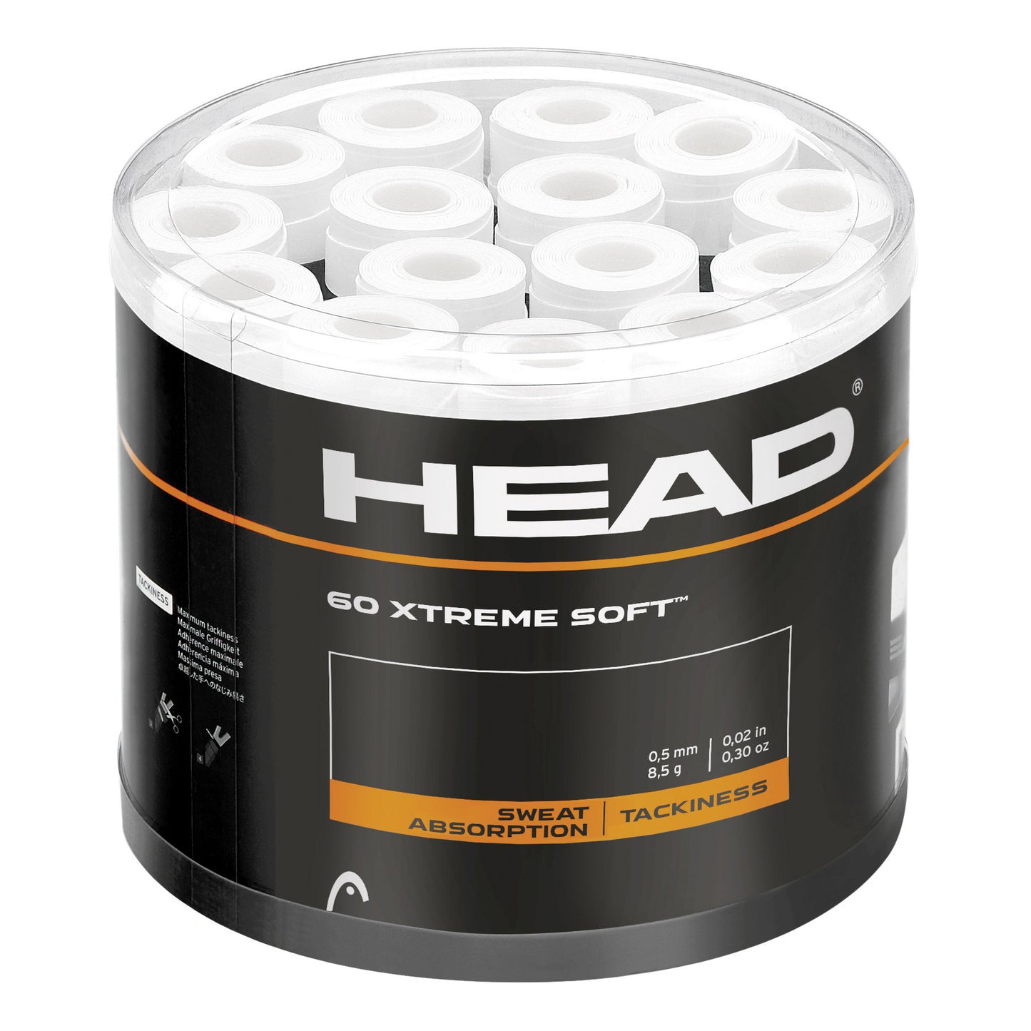 HEAD Xtreme Soft Pack de 60 - blanco HEAD Xtreme Soft Pack de 60 - blanco