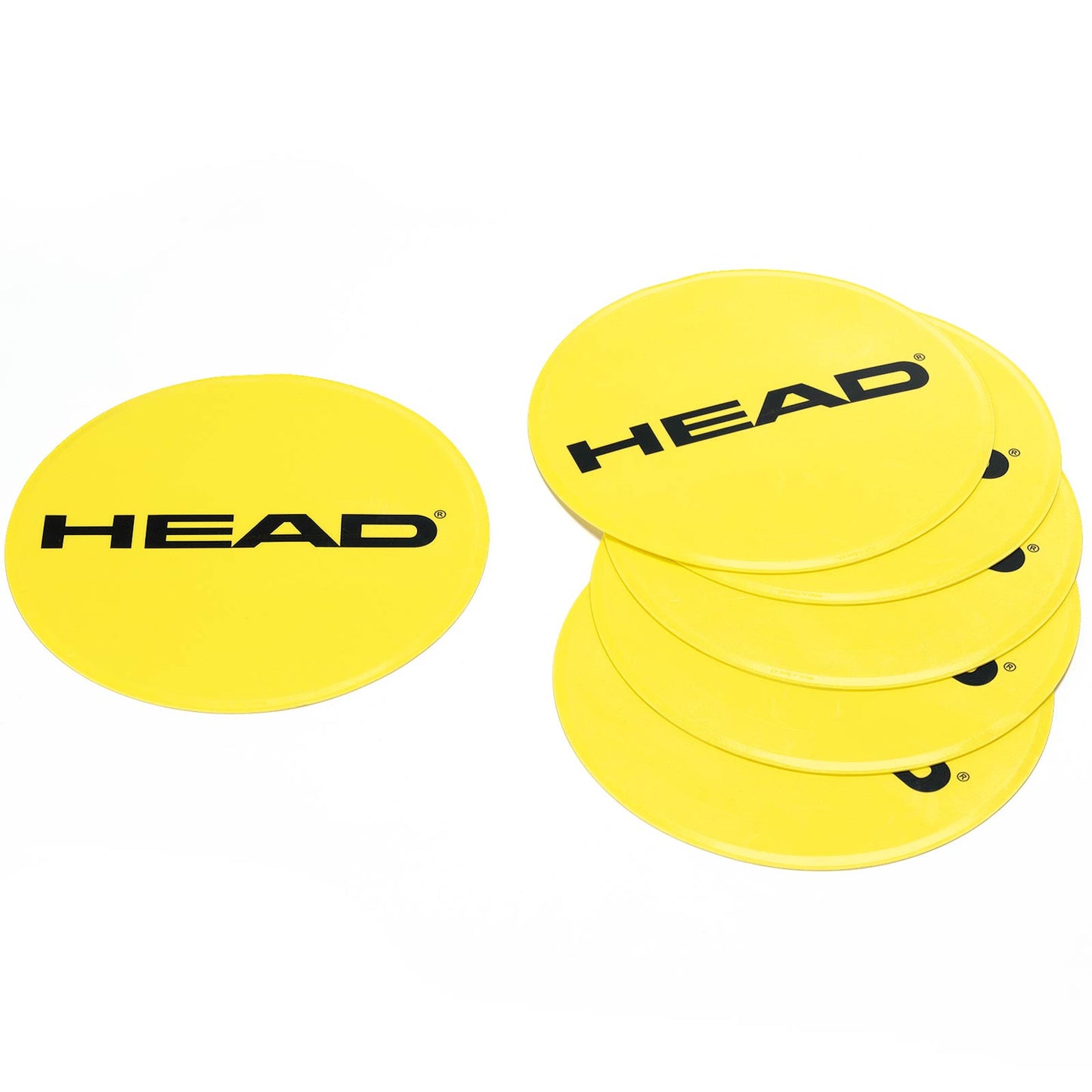 HEAD Señalización De La Meta Pack De 6 Redondo-Amarillo HEAD Señalización De La Meta Pack De 6 Redondo-Amarillo