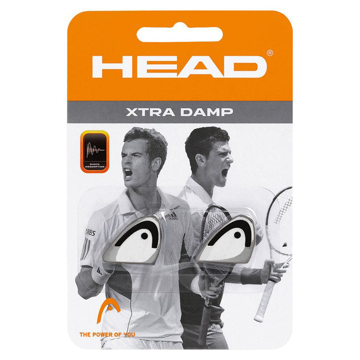 HEAD Xtra Damp Pack Antivibradores Pack De 2-Blanco HEAD Xtra Damp Pack Antivibradores Pack De 2-Blanco