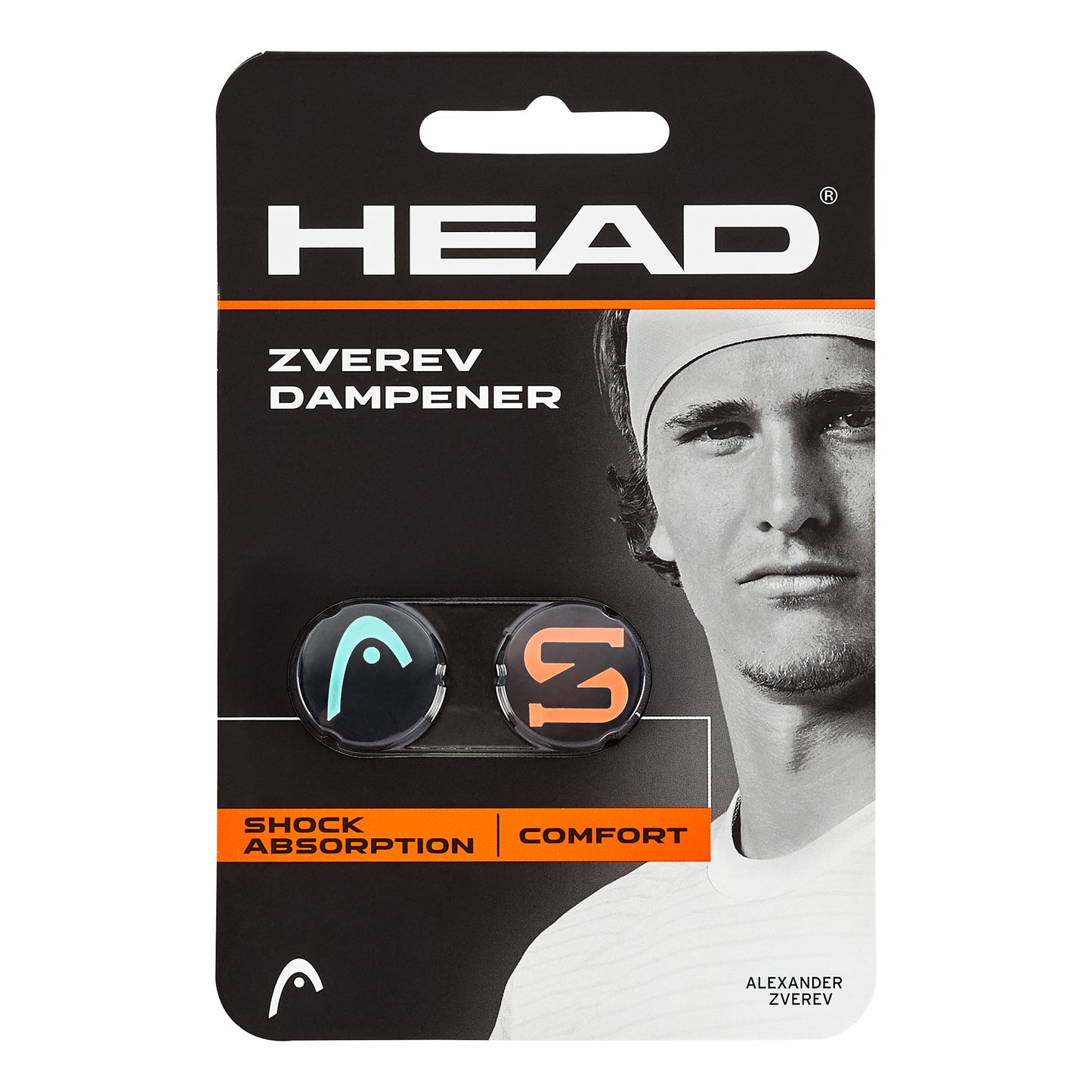 HEAD Zverev Antivibradores Pack De 2-Multicolor HEAD Zverev Antivibradores Pack De 2-Multicolor