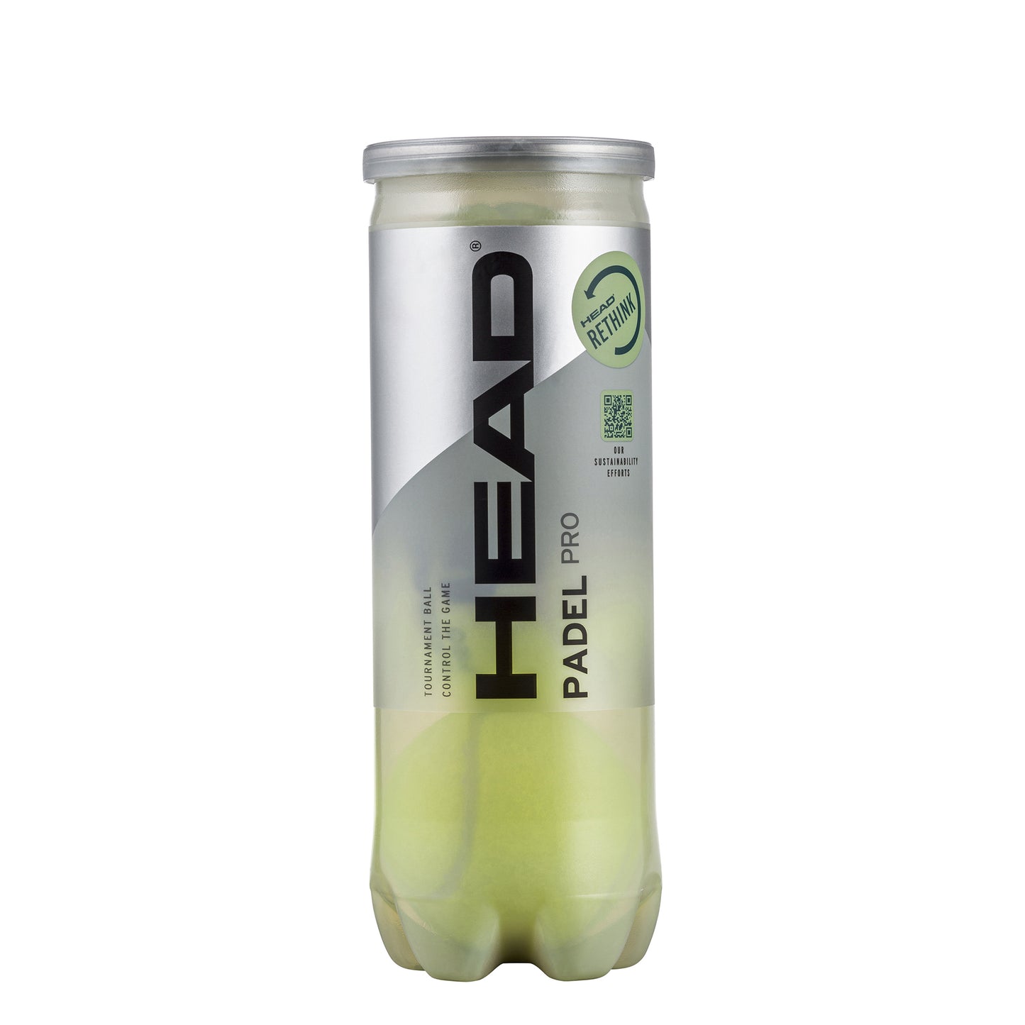 HEAD Padel Pro Bote de 3 pelotas HEAD Padel Pro Bote de 3 pelotas