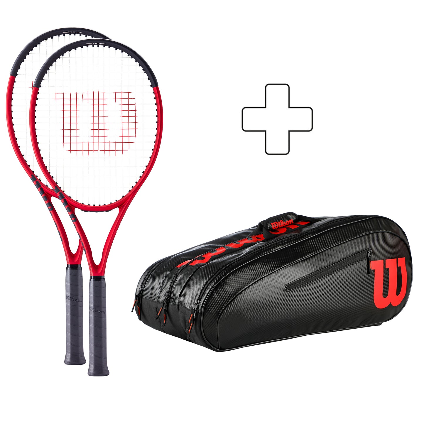 Wilson 2 x Clash 100 V2.0 Más raquetera Wilson 2 x Clash 100 V2.0 Más raquetera