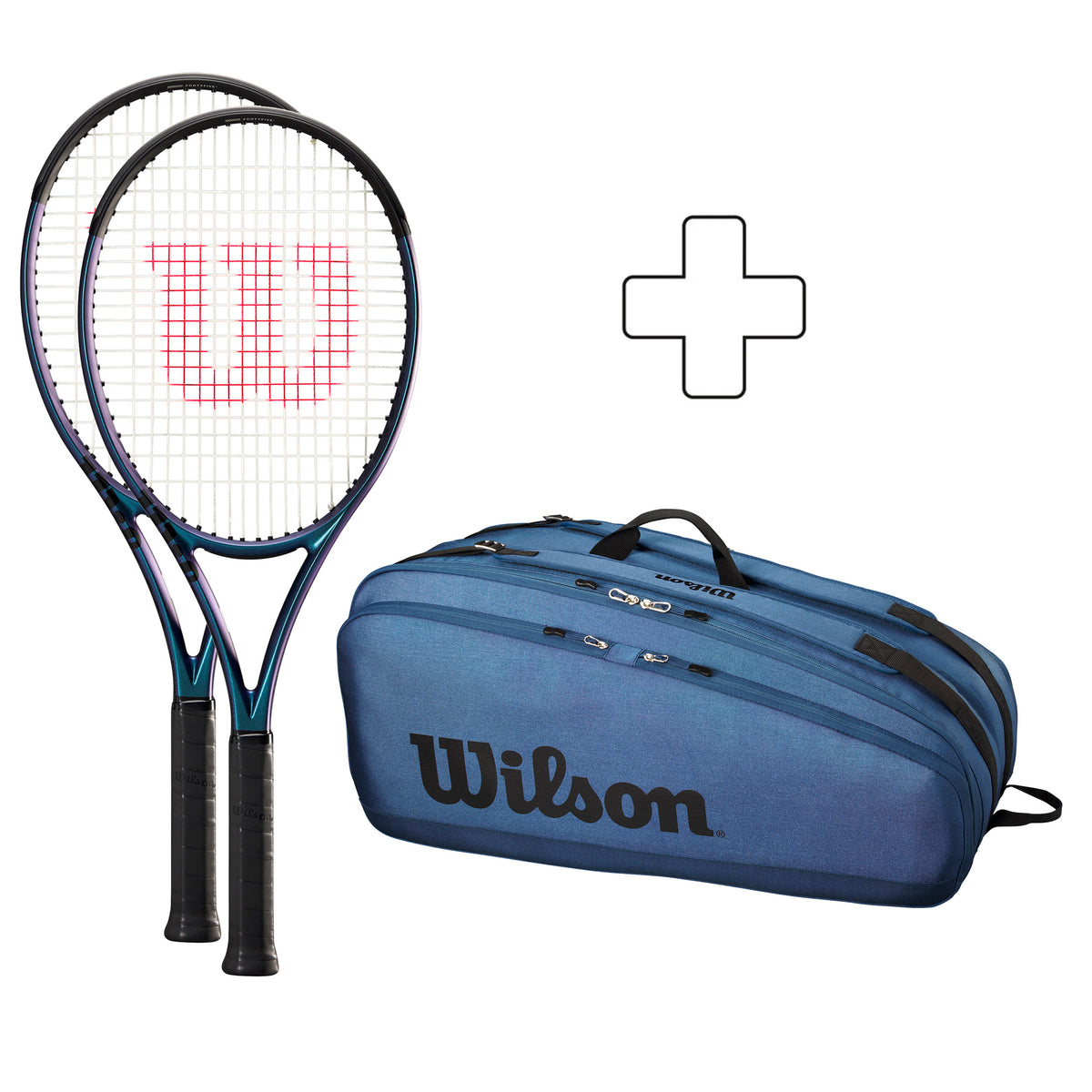 Wilson 2 x Ultra 100L V4.0 Más raquetera Wilson 2 x Ultra 100L V4.0 Más raquetera