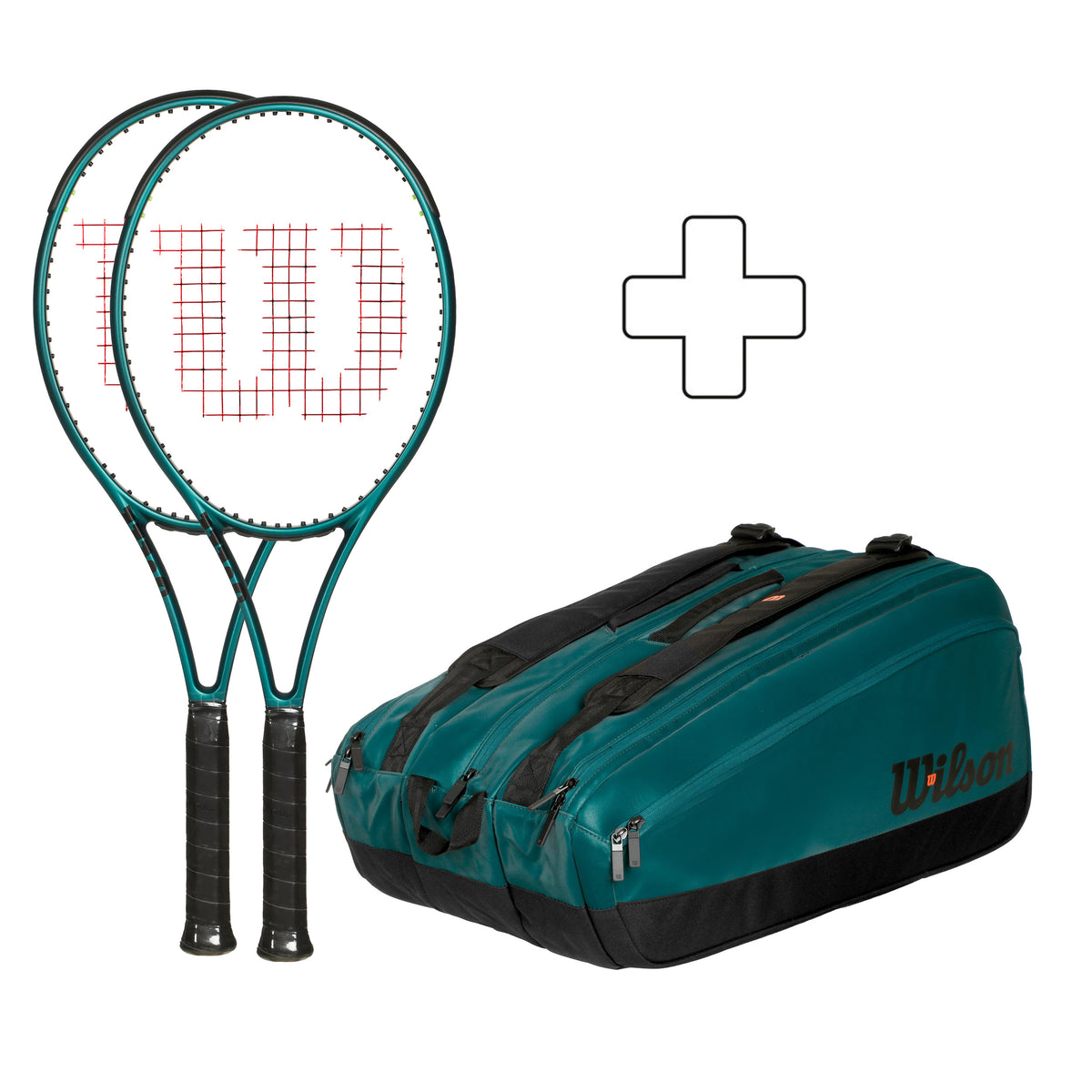 Wilson 2 x 2x 100 v9 Más raquetera Wilson 2 x 2x 100 v9 Más raquetera