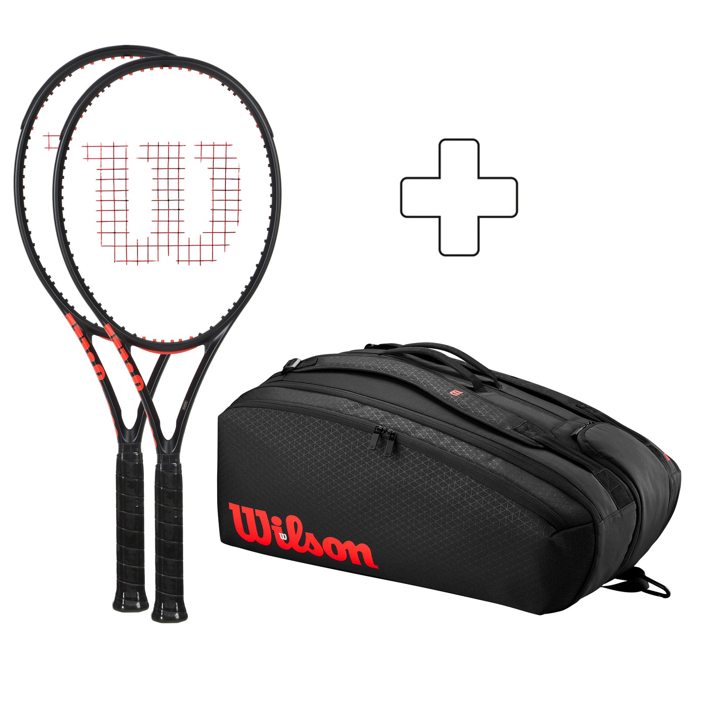 Wilson 2 x Clash 100 Pro V3.0 Más raquetera Wilson 2 x Clash 100 Pro V3.0 Más raquetera
