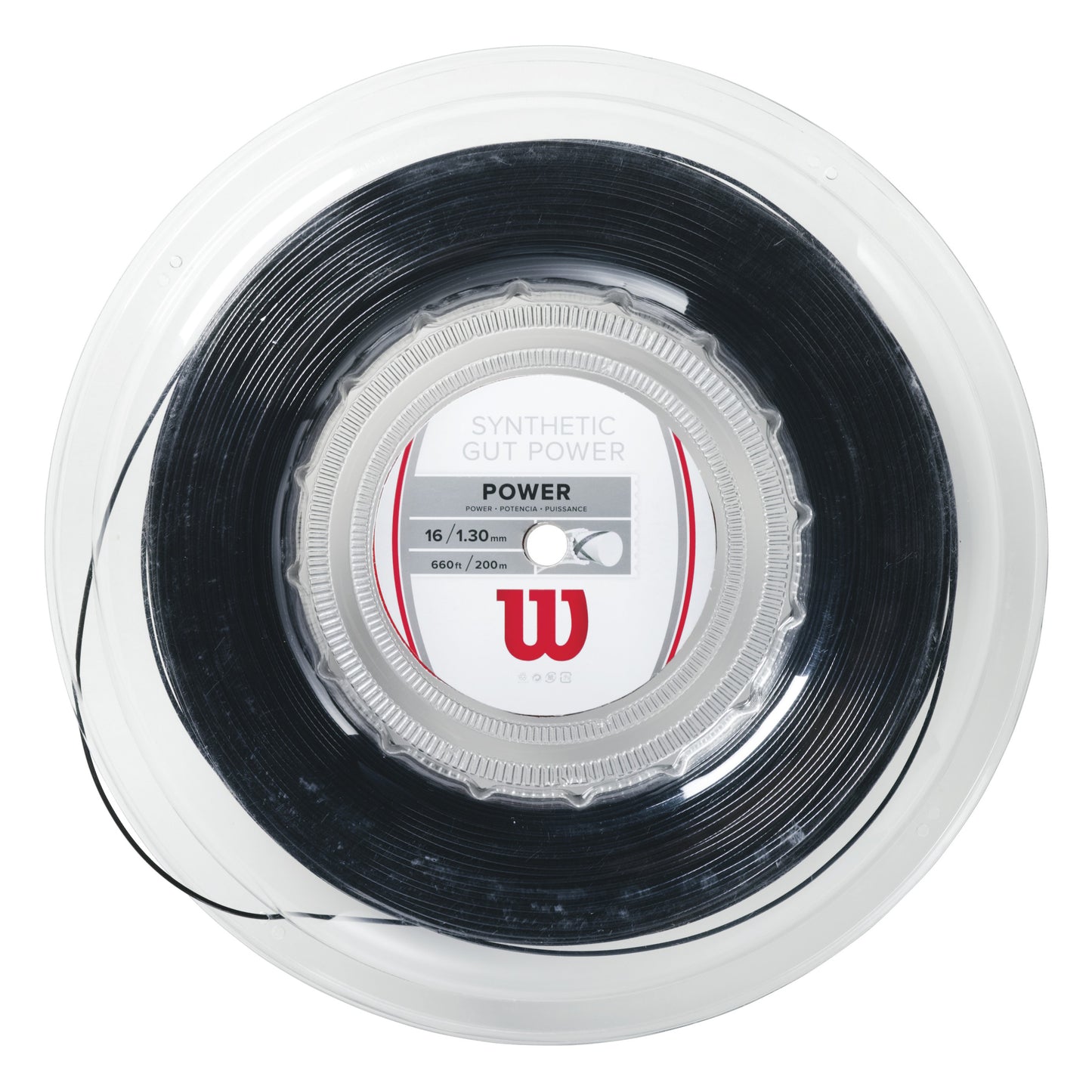 Wilson Synthetic Gut Power Sets Individuales 12,2m - negro Wilson Synthetic Gut Power Sets Individuales 12,2m - negro