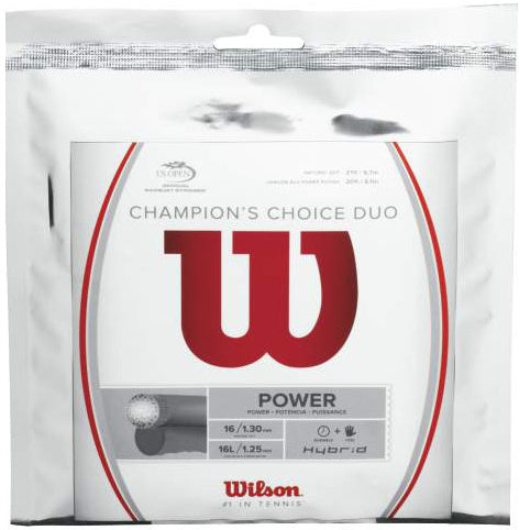 Wilson Champions Choice Duo, silber Sets Individuales 12,2m - plateado Wilson Champions Choice Duo, silber Sets Individuales 12,2m - plateado
