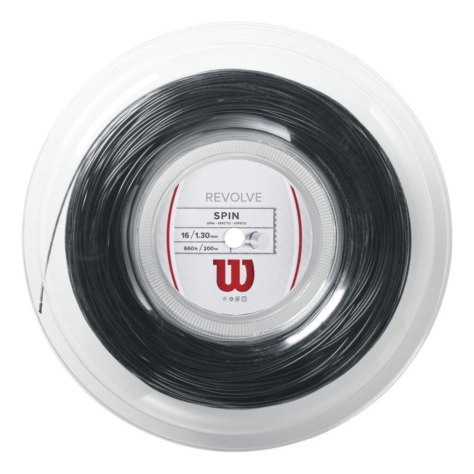 Wilson Revolve Bobinas De Cordaje 200m-Gris Wilson Revolve Bobinas De Cordaje 200m-Gris