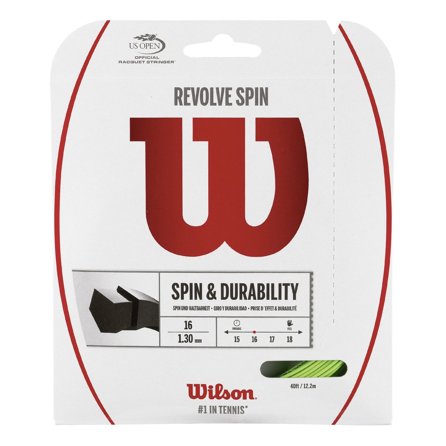 Wilson Revolve Spin Sets Individuales 12,2m-Verde Wilson Revolve Spin Sets Individuales 12,2m-Verde