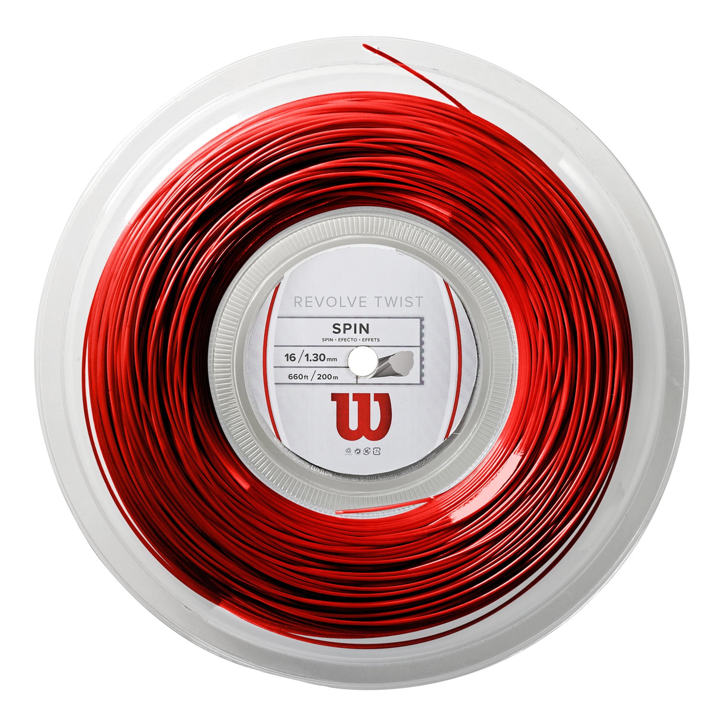 Wilson Revolve Twist Bobinas De Cordaje 200m-Rojo Wilson Revolve Twist Bobinas De Cordaje 200m-Rojo