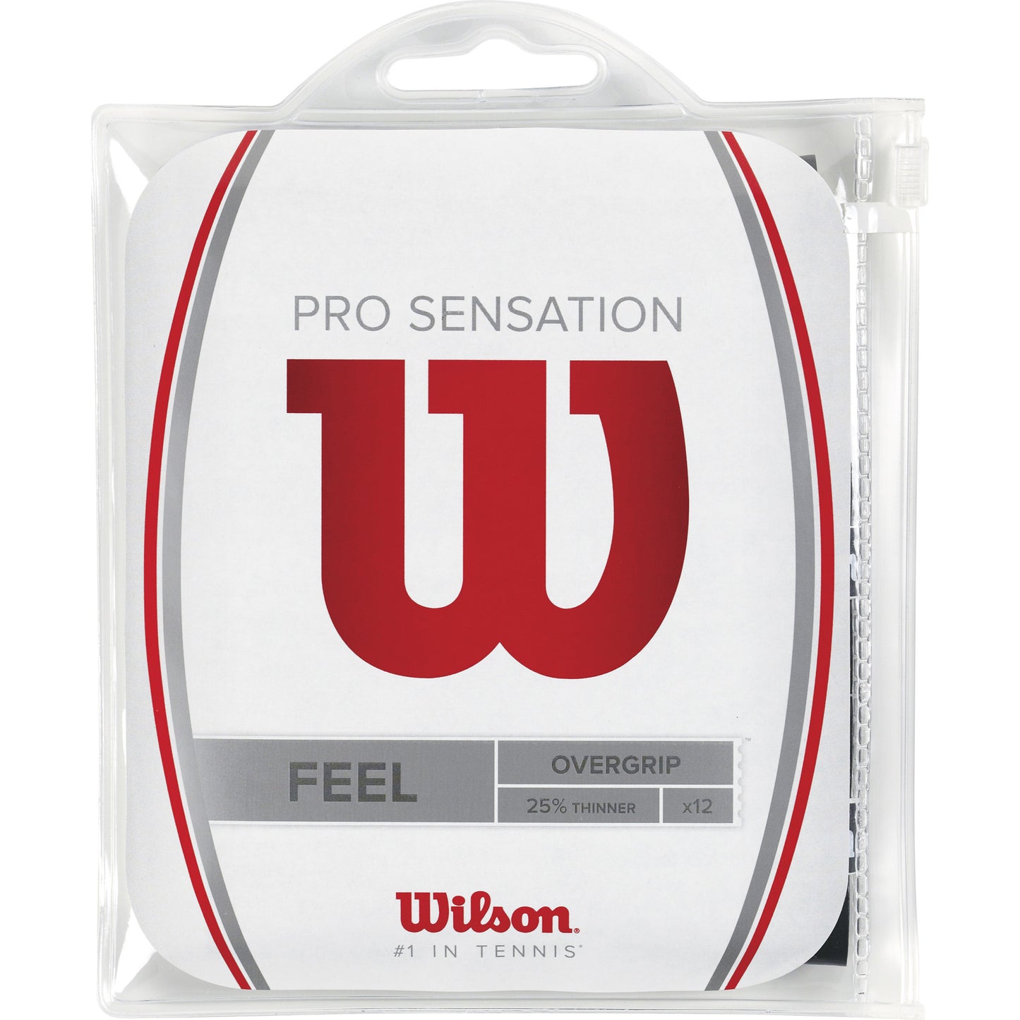Wilson Pro Overgrip Sensation Pack de 12 - negro Wilson Pro Overgrip Sensation Pack de 12 - negro