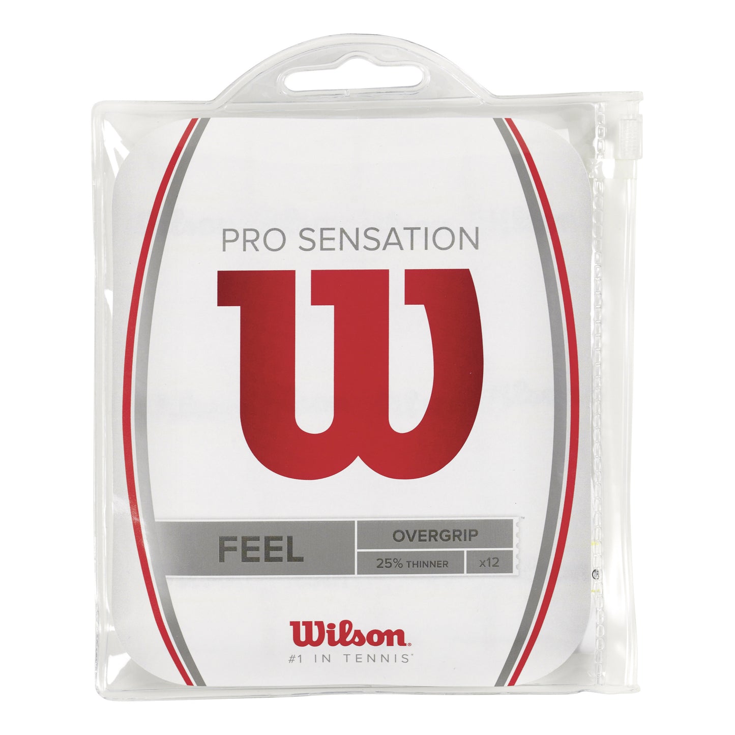 Wilson Pro Overgrip Sensation Pack De 12-Blanco Wilson Pro Overgrip Sensation Pack De 12-Blanco
