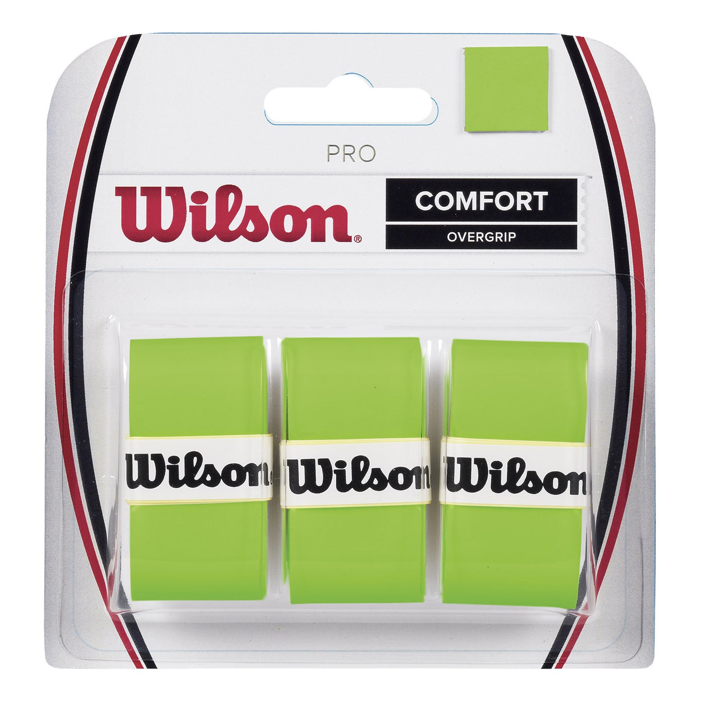 Wilson Blade Pro Overgrip Pack De 3-Verde Wilson Blade Pro Overgrip Pack De 3-Verde