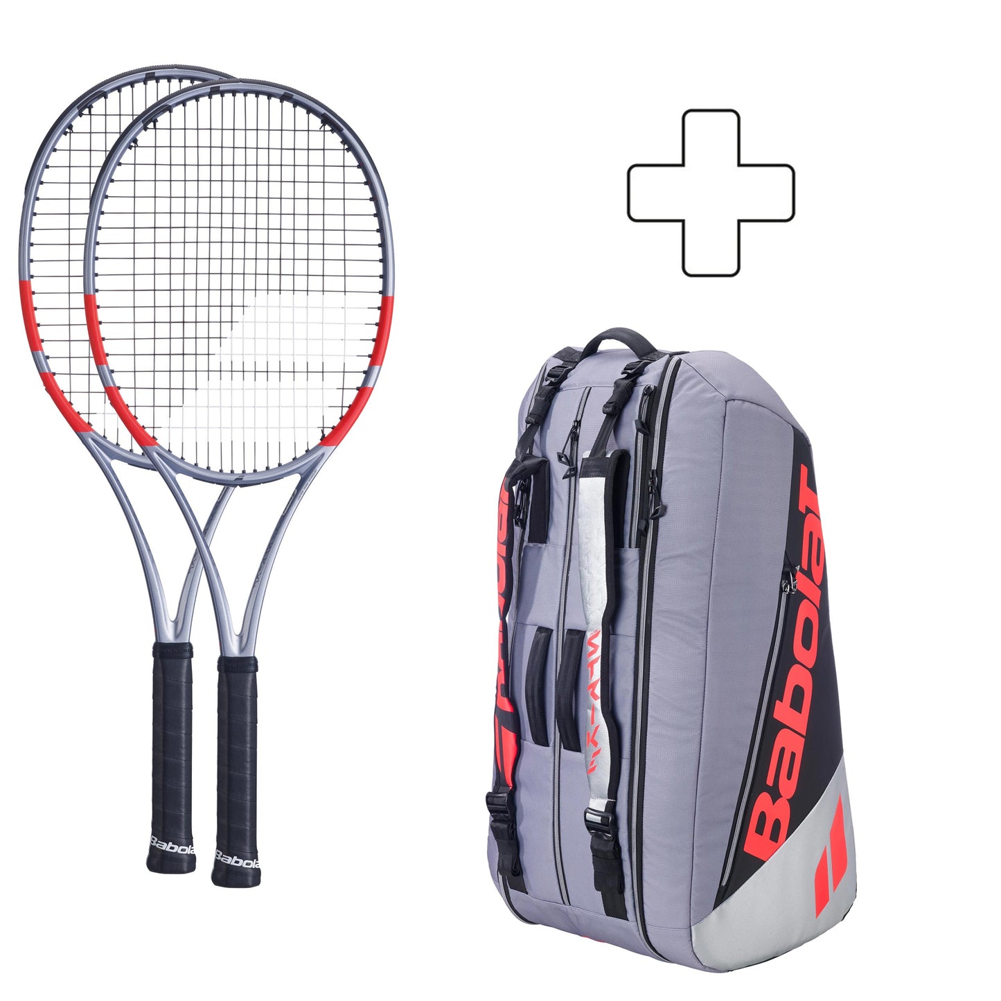 Babolat 2 x Pure Strike 16x19 Más raquetera Babolat 2 x Pure Strike 16x19 Más raquetera