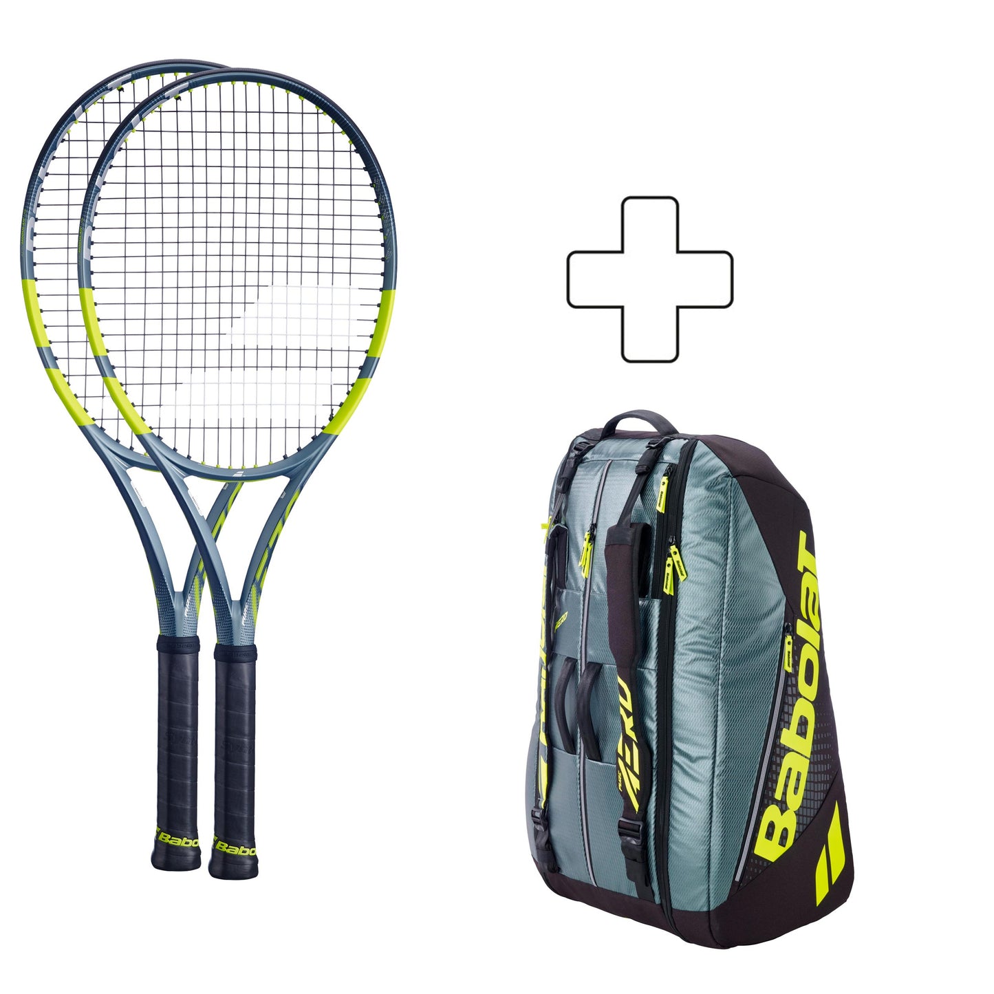 Babolat 2 x Pure Aero 98 Más raquetera Babolat 2 x Pure Aero 98 Más raquetera