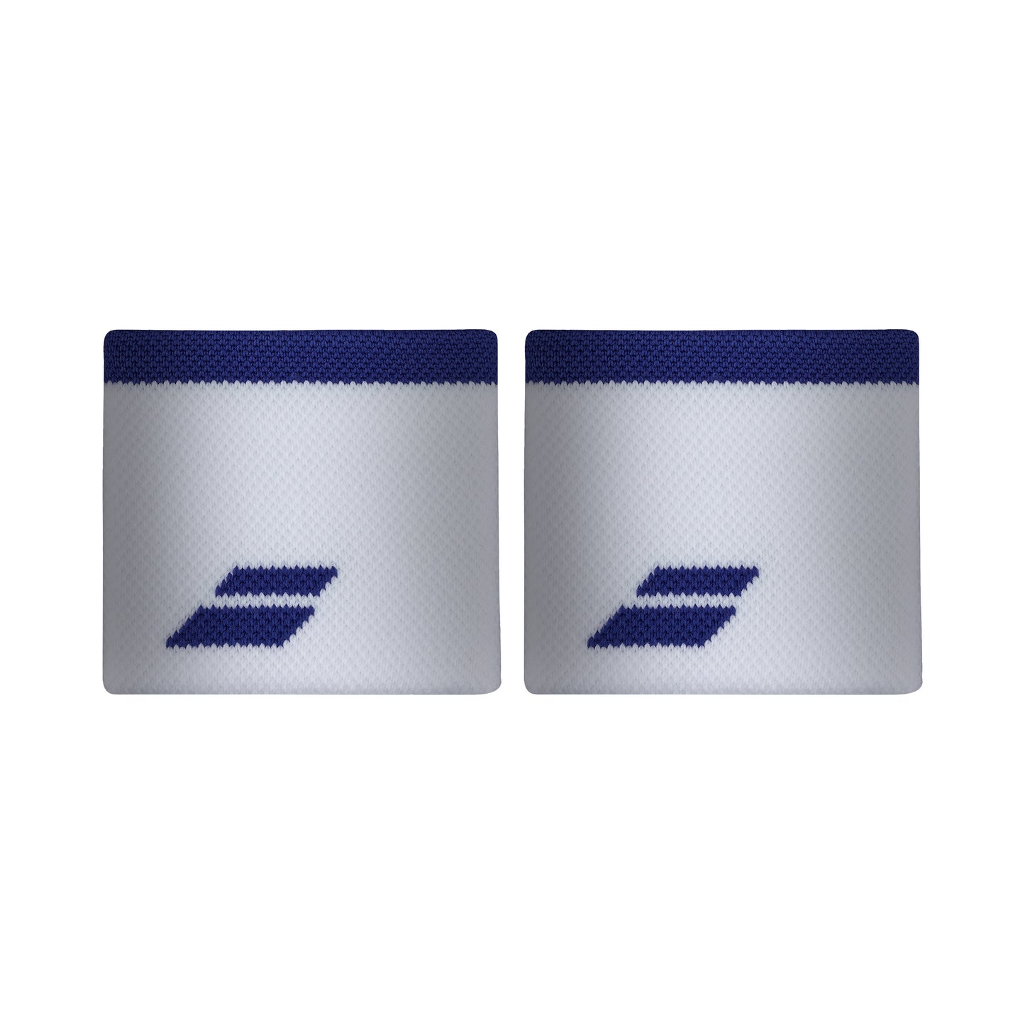 Babolat Logo Cinta para sudor corto - blanco, azul oscuro Babolat Logo Cinta para sudor corto - blanco, azul oscuro
