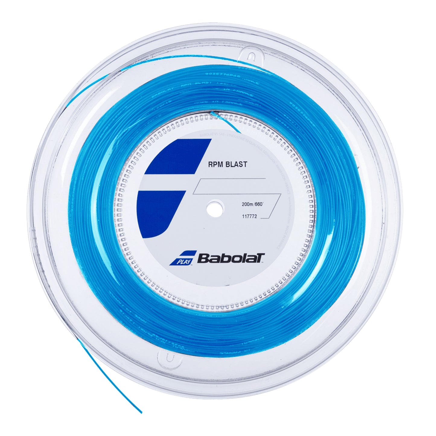 Babolat RPM Blast Bobinas De Cordaje 200m-Azul Babolat RPM Blast Bobinas De Cordaje 200m-Azul