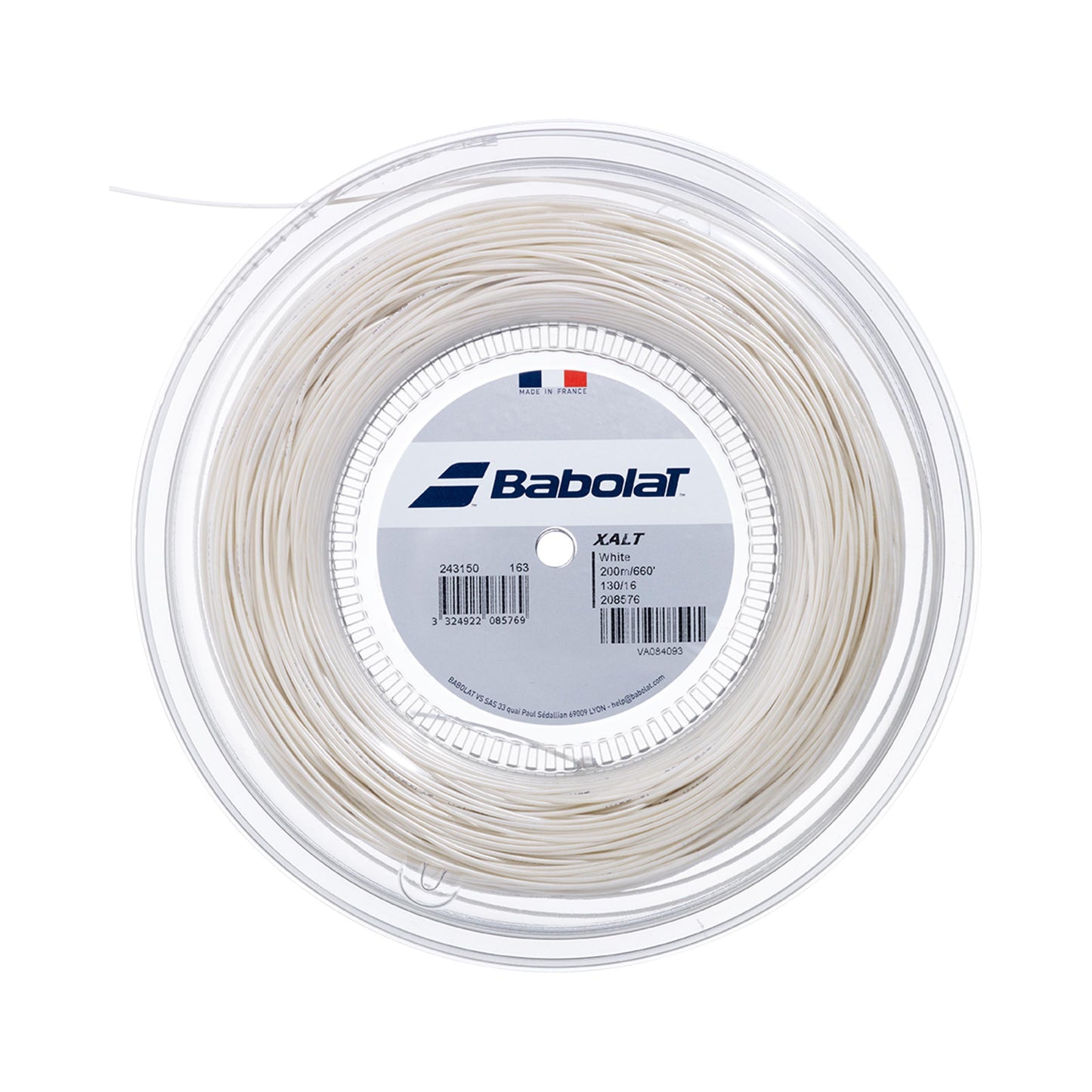 Babolat Xalt Bobinas De Cordaje 200m-Blanco Babolat Xalt Bobinas De Cordaje 200m-Blanco