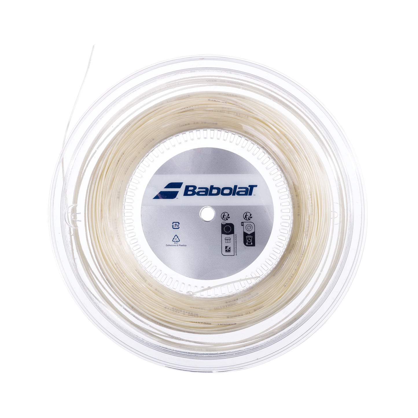 Babolat Addixion Bobinas De Cordaje 200m-Blanco Babolat Addixion Bobinas De Cordaje 200m-Blanco