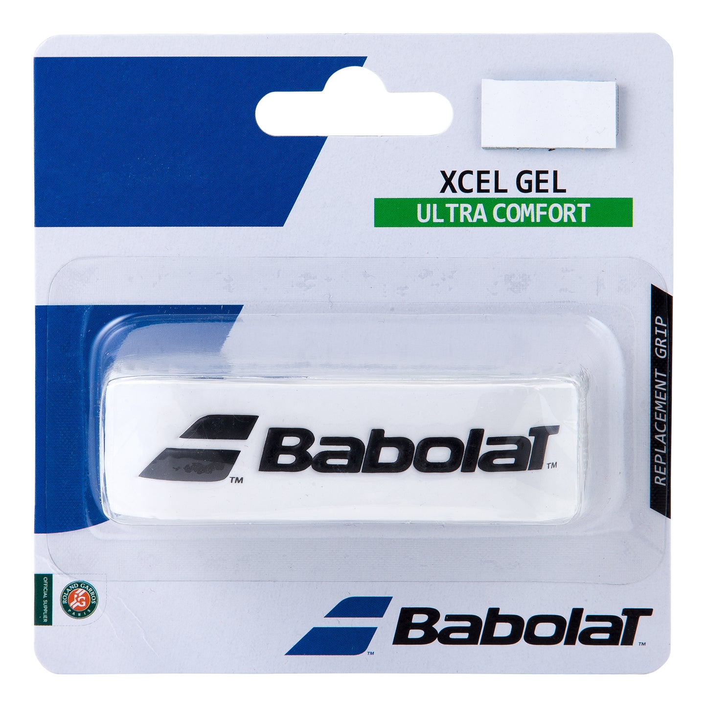 Babolat Xcel Gel Pack De 1-Blanco Babolat Xcel Gel Pack De 1-Blanco