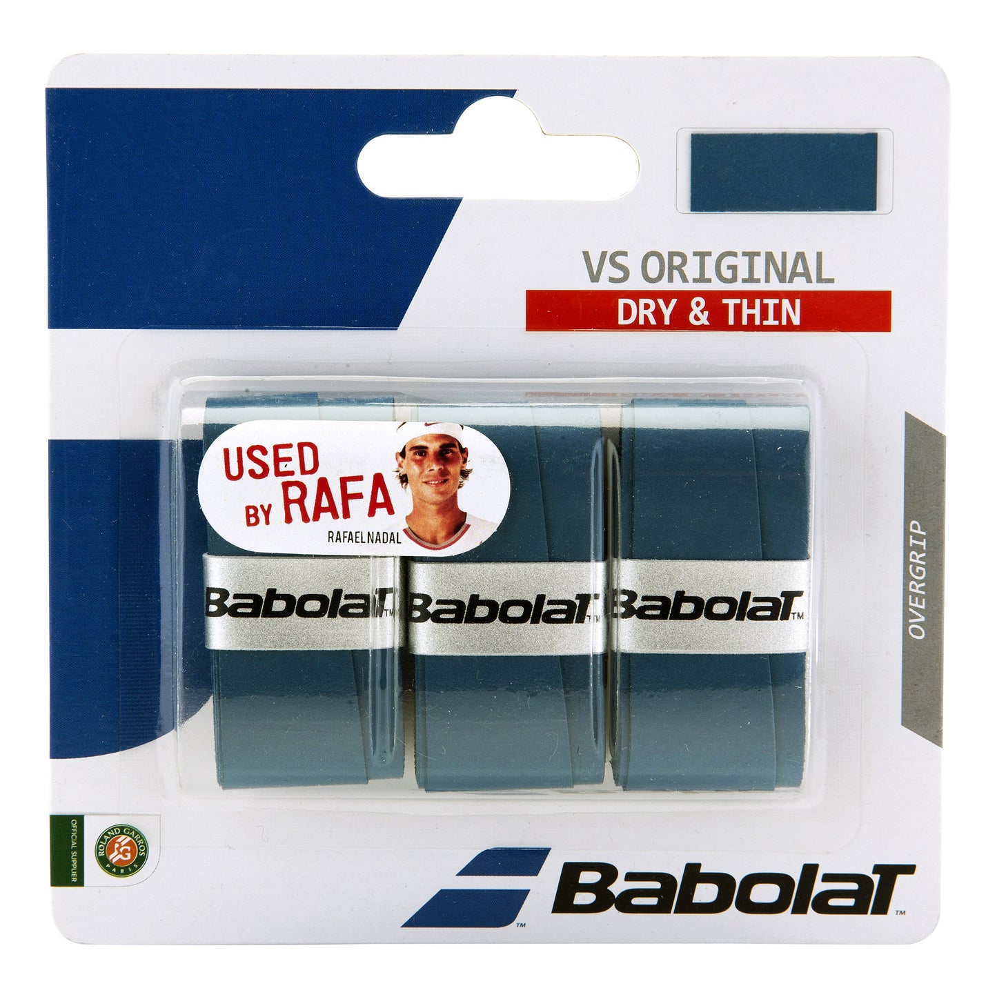 Babolat VS Grip Original Pack de 3 - azul oscuro Babolat VS Grip Original Pack de 3 - azul oscuro
