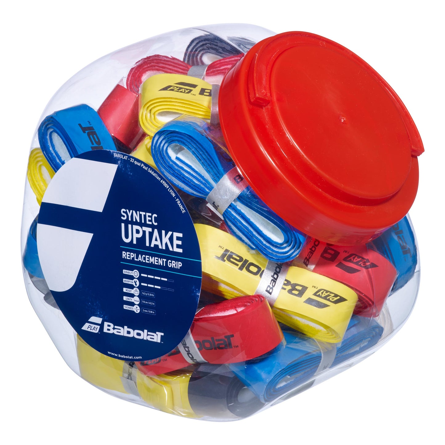 Babolat Syntec Uptake Pack De 30-Multicolor Babolat Syntec Uptake Pack De 30-Multicolor