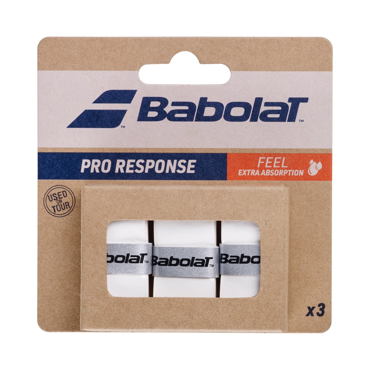 Babolat Pro Response Pack De 3-Blanco Babolat Pro Response Pack De 3-Blanco