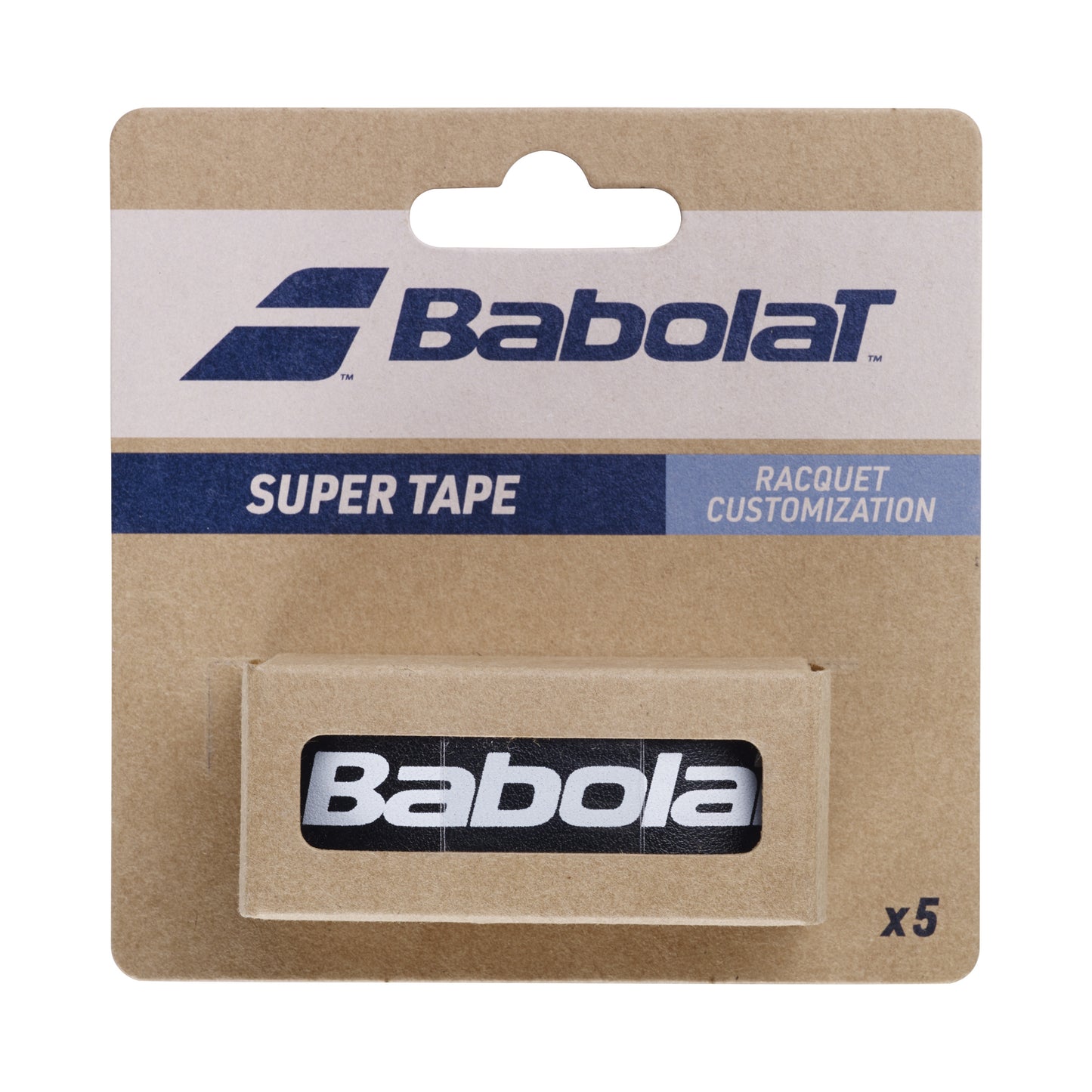 Babolat Super Tape X 5 Cinta Protectora De Raquetas-Negro Babolat Super Tape X 5 Cinta Protectora De Raquetas-Negro