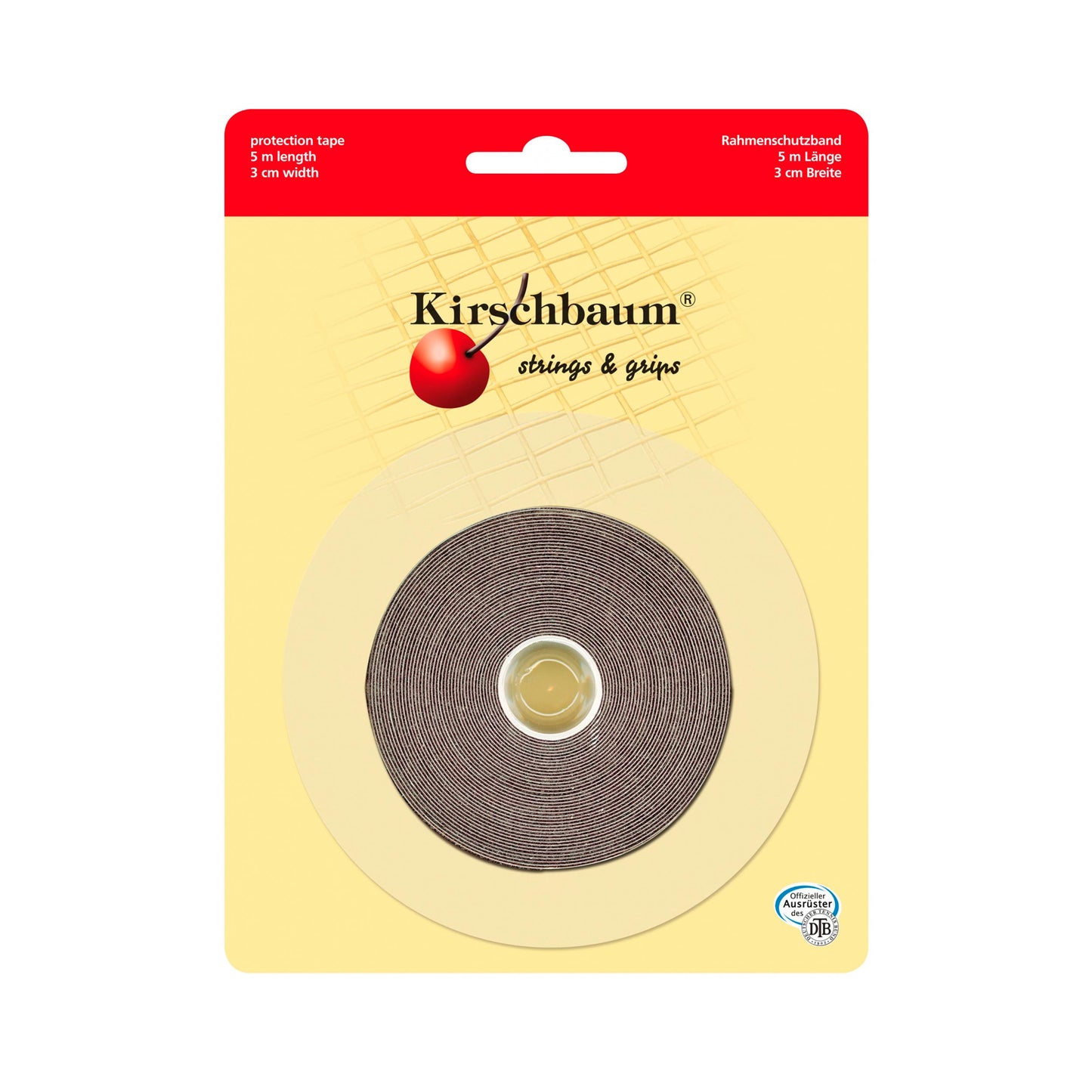 Kirschbaum Kopfband 5 M Cinta Protectora De Raquetas-Negro Kirschbaum Kopfband 5 M Cinta Protectora De Raquetas-Negro