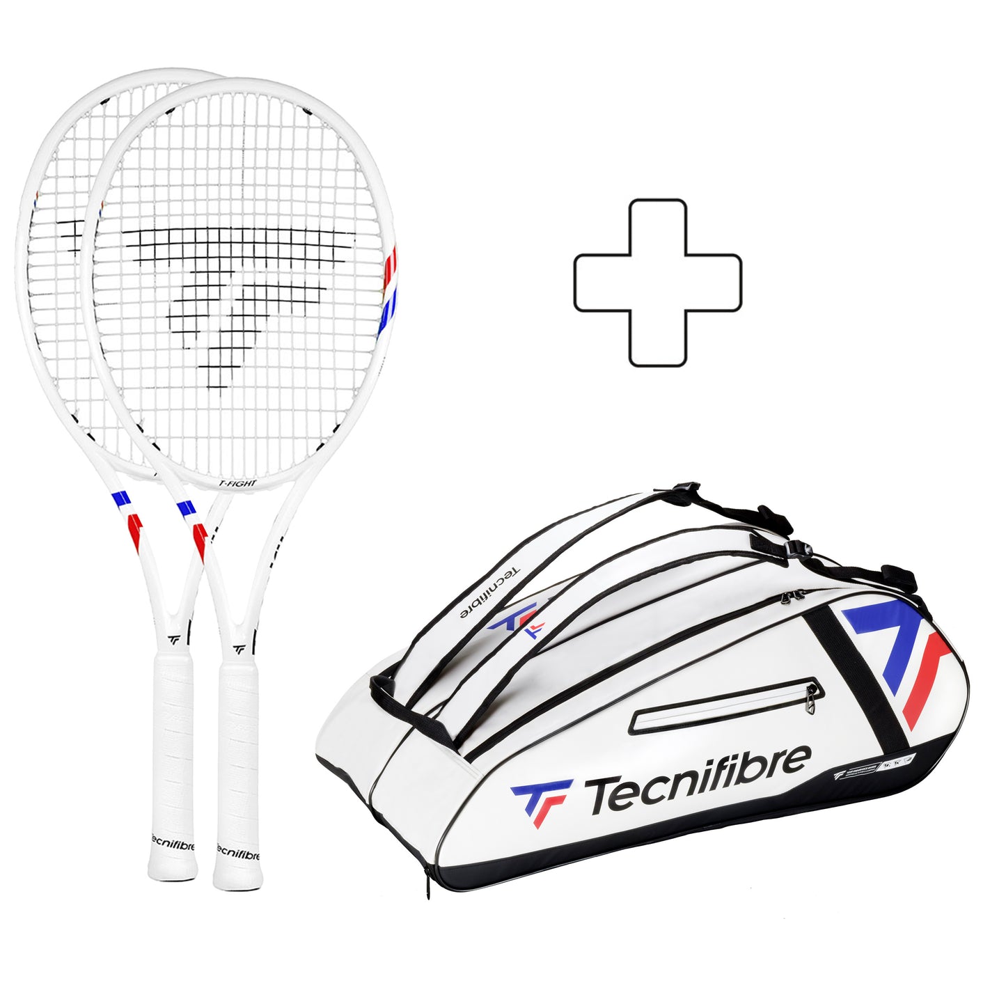Tecnifibre 2 x TFIGHT 305 S Más raquetera Tecnifibre 2 x TFIGHT 305 S Más raquetera