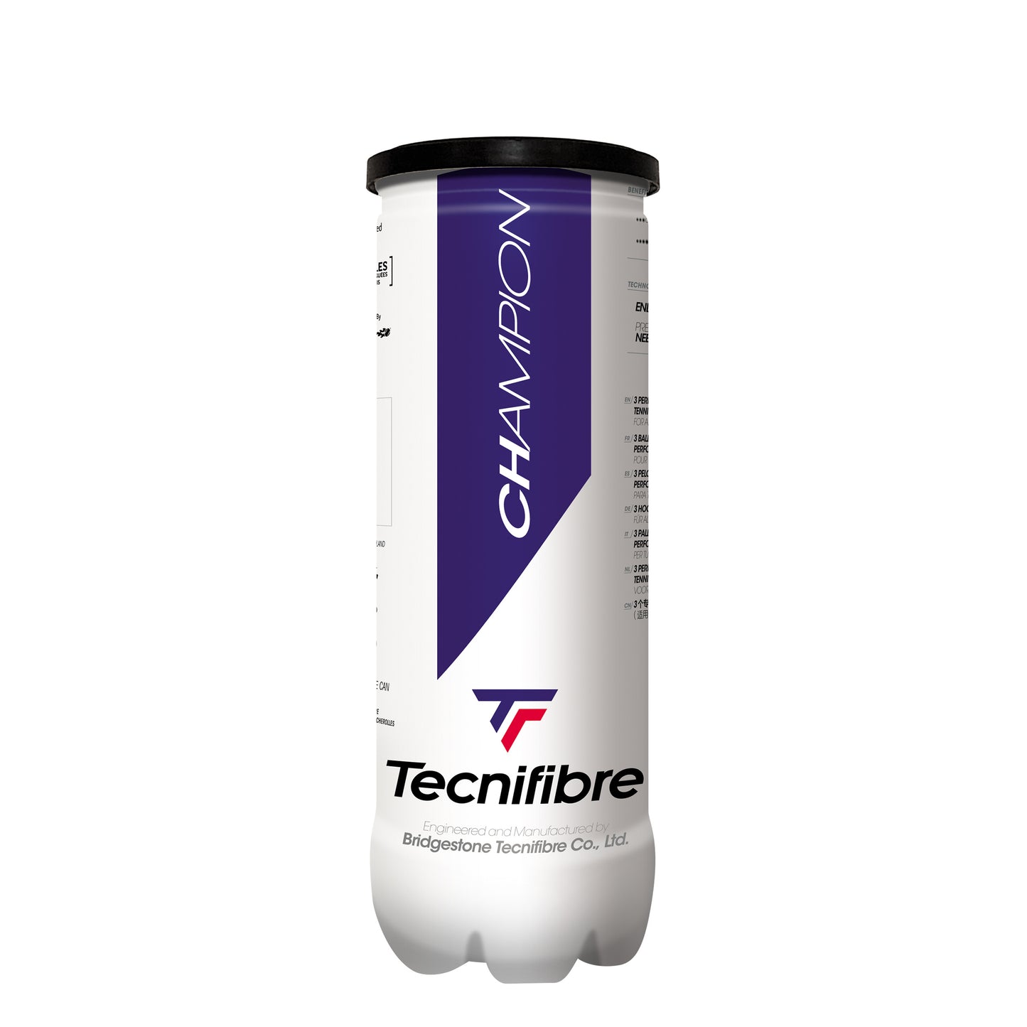Tecnifibre Champion 3er Bote De 3 Pelotas Tecnifibre Champion 3er Bote De 3 Pelotas